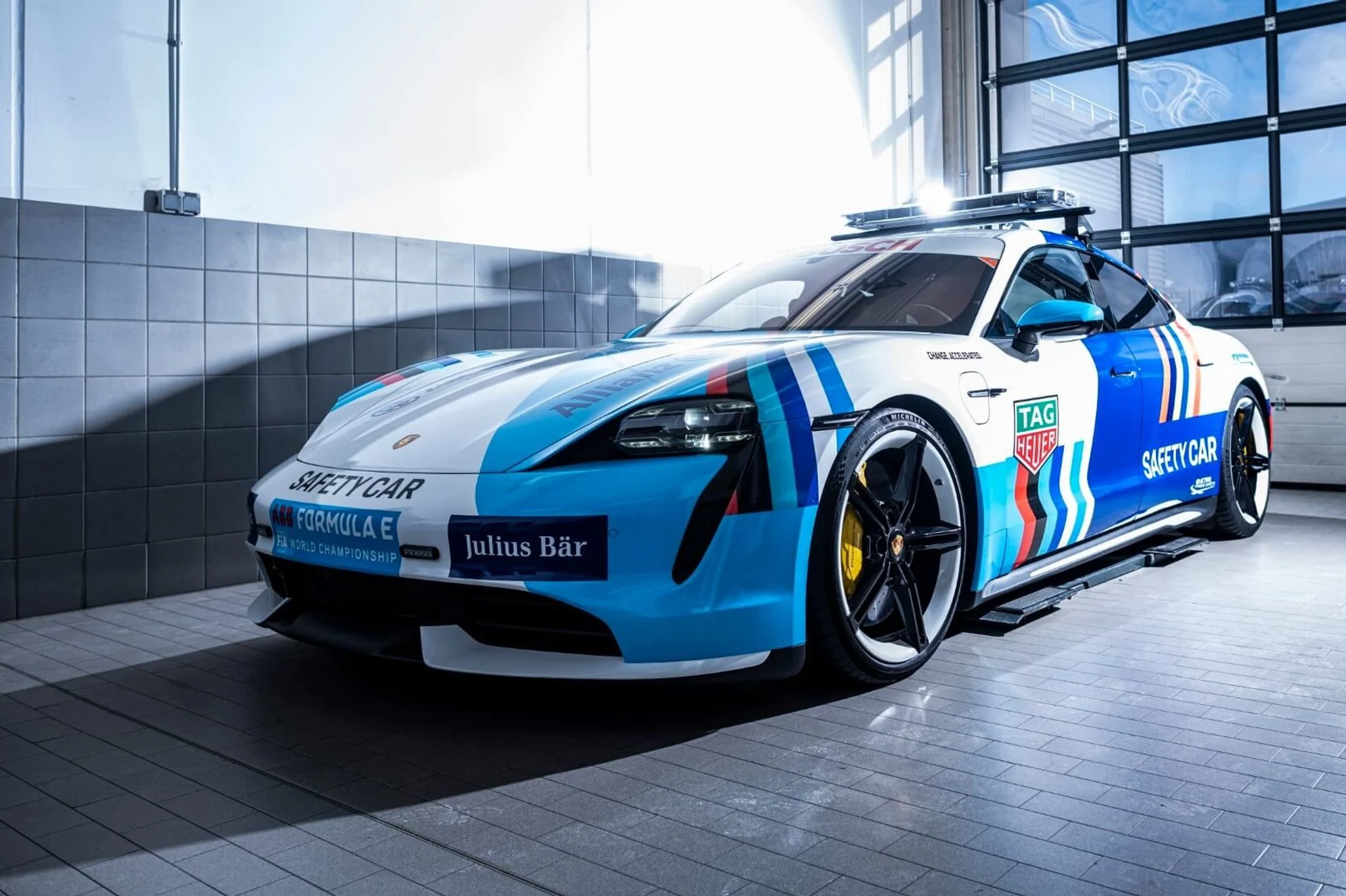 Porsche Taycan revealed as new Formula E Safety Car