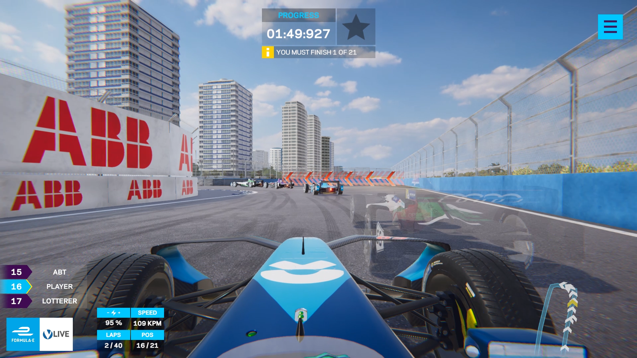 Formula E and Virtually Live launch live ghost racing game