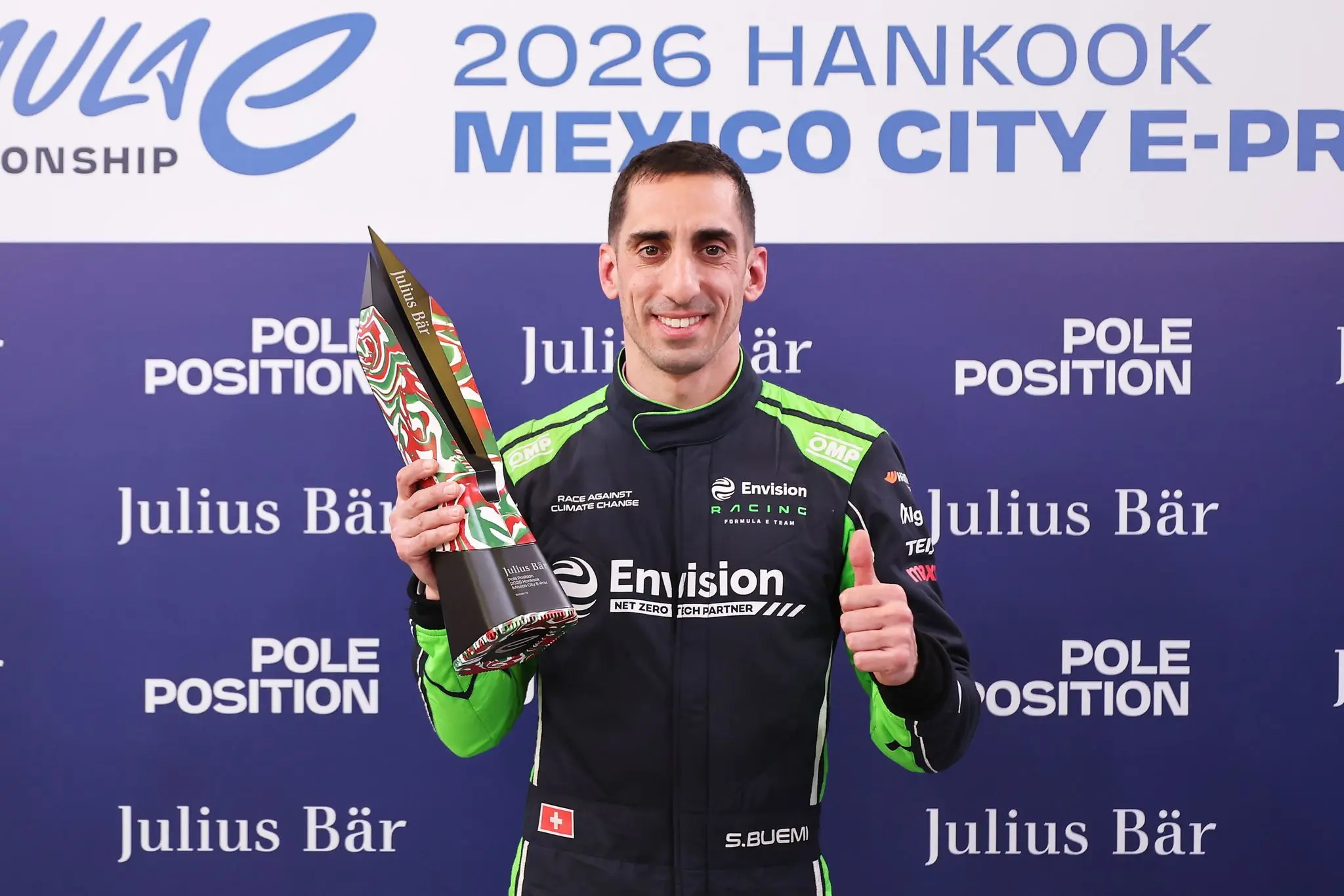 REPORT: Buemi equals pole record at Formula E's 150th race in Mexico City