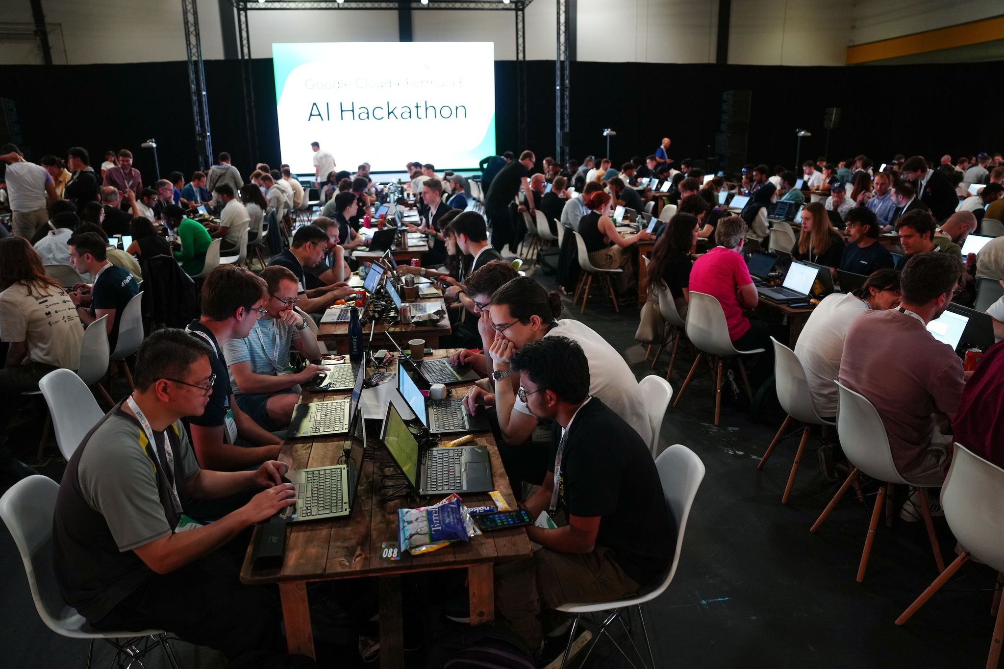 Google and Formula E break world record for most participants in generative AI hackathon