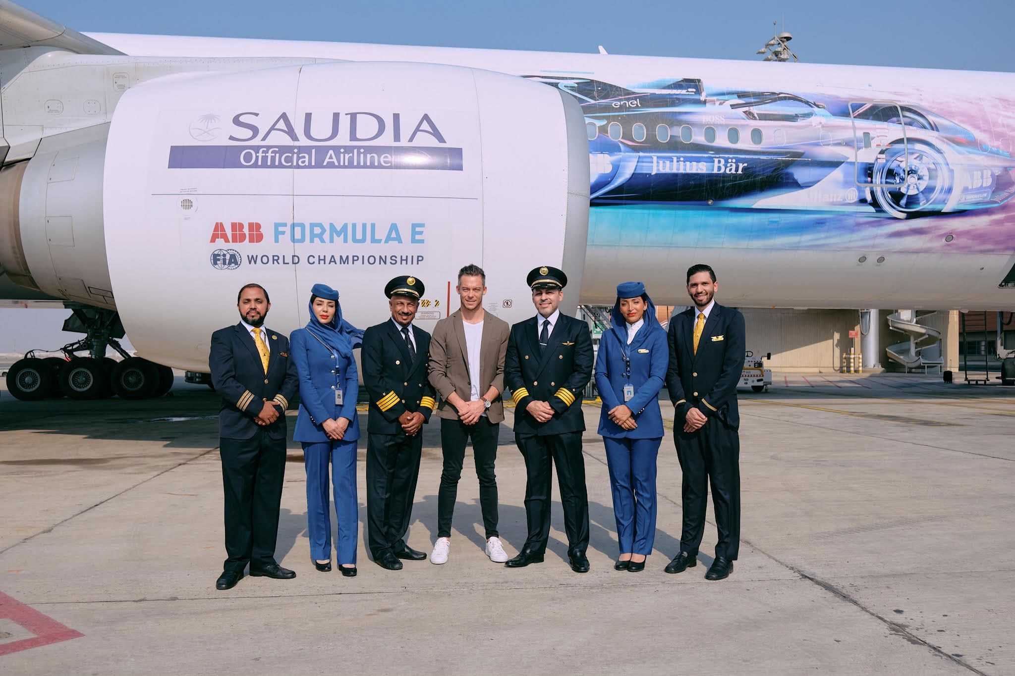Saudia encourages fans to 'take their seat' when we go green in Diriyah