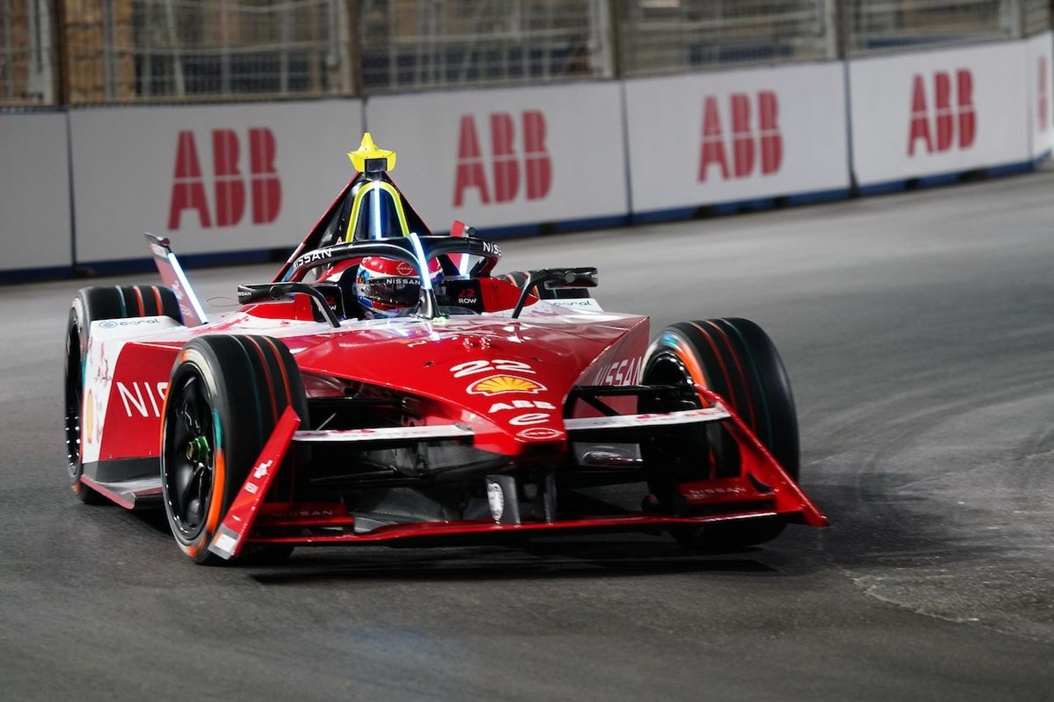 Nissan and Rowland go quickest in FP1 in Diriyah