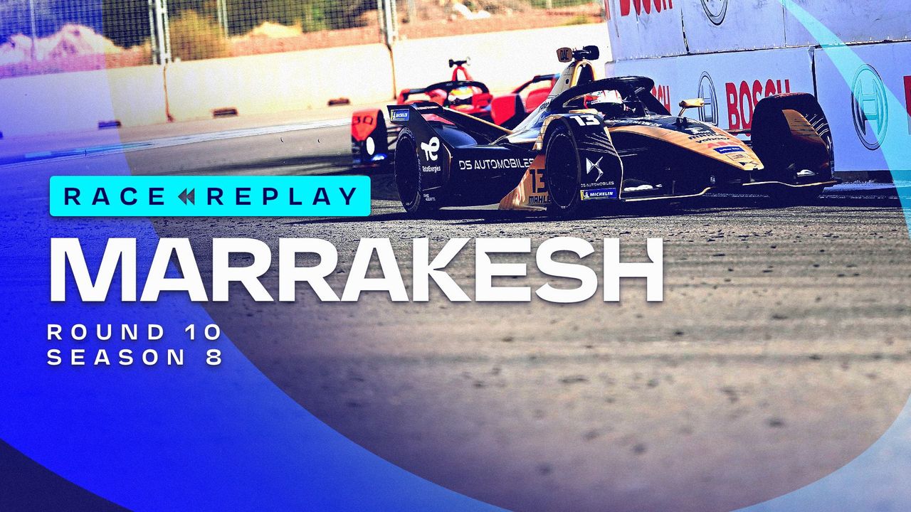 FULL RACE: 2022 Marrakesh E-Prix, Round 10