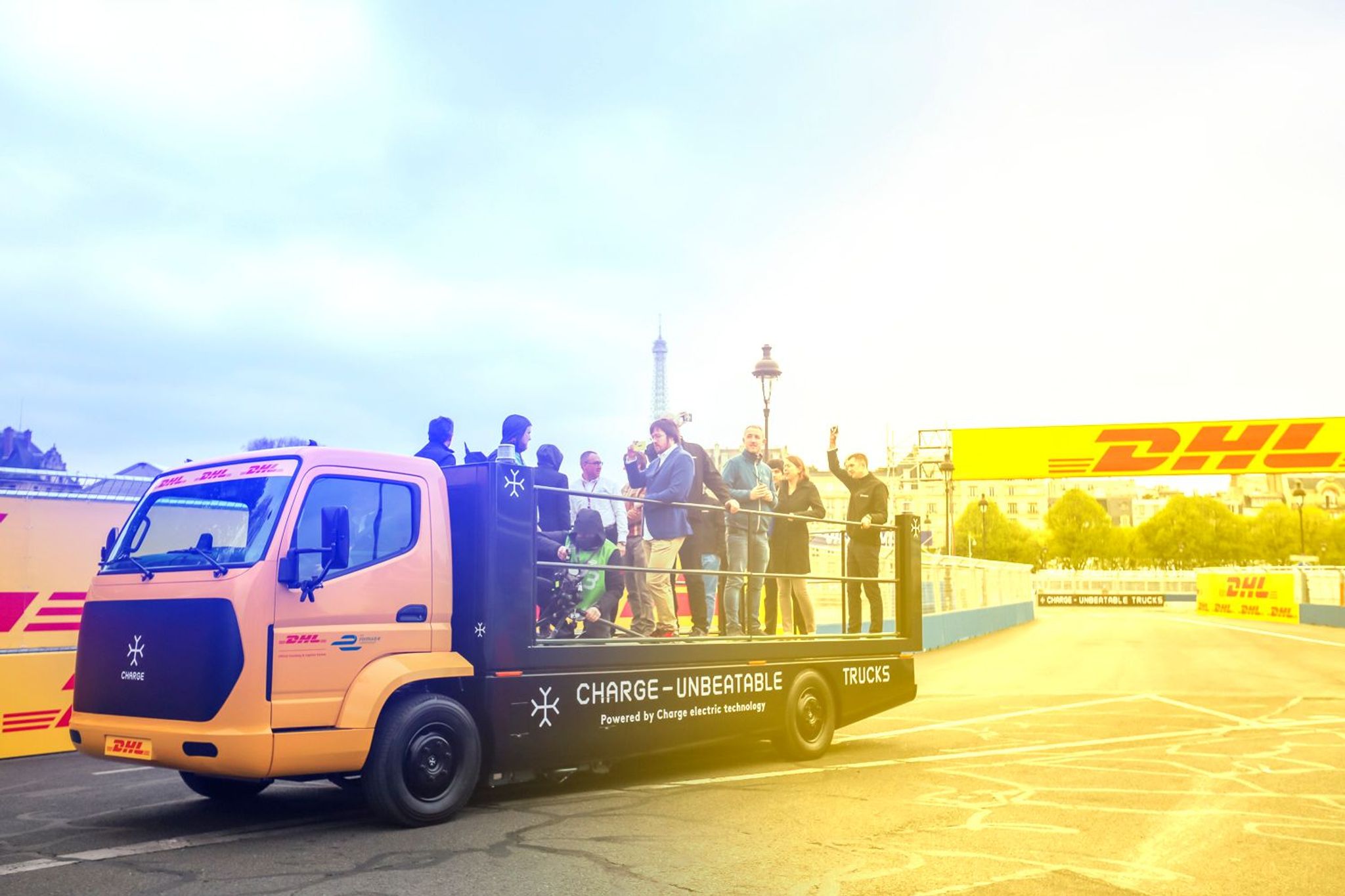 Charge join forces with Formula E as Official Electric Truck Partner