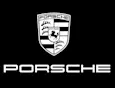 Porsche white logo