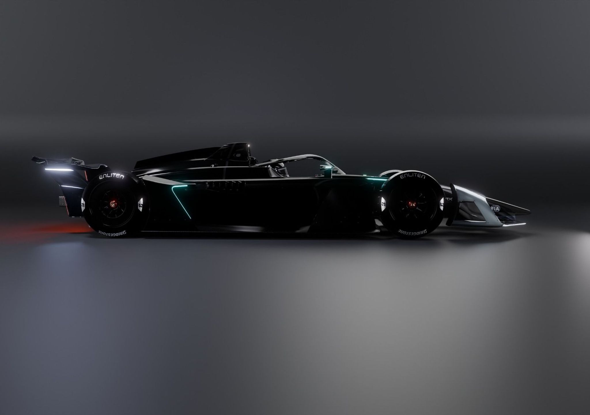 Formula E GEN4 reveal gallery - formula e gen4 gallery side on