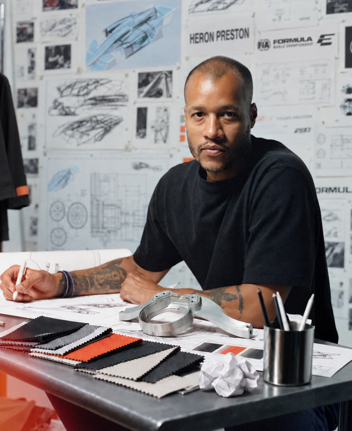 Heron Preston and Formula E partner to rethink motorsport fashion