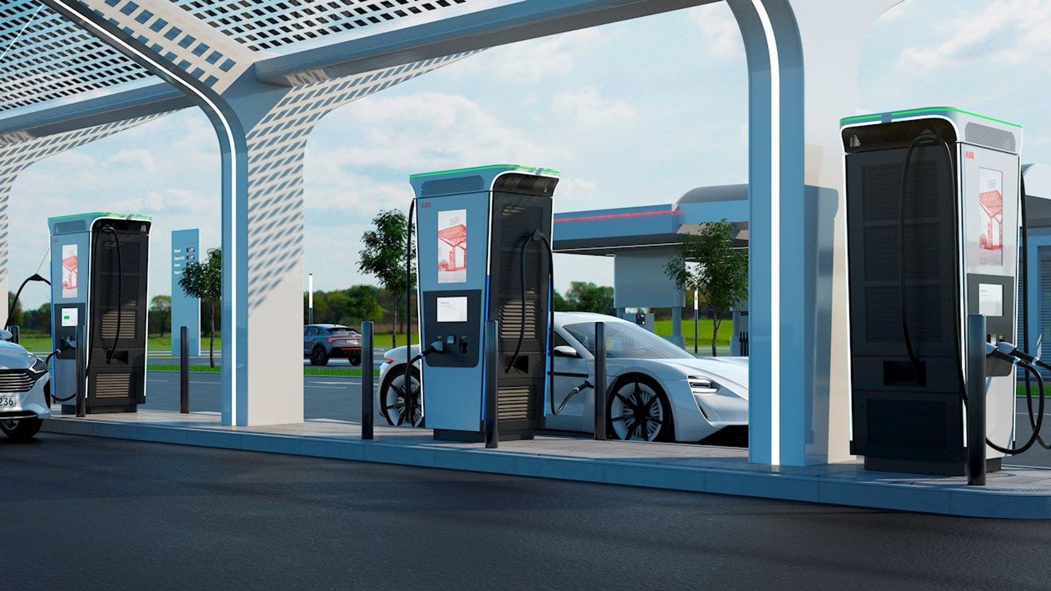 ABB launches world's fastest electric car charger: the Terra 360