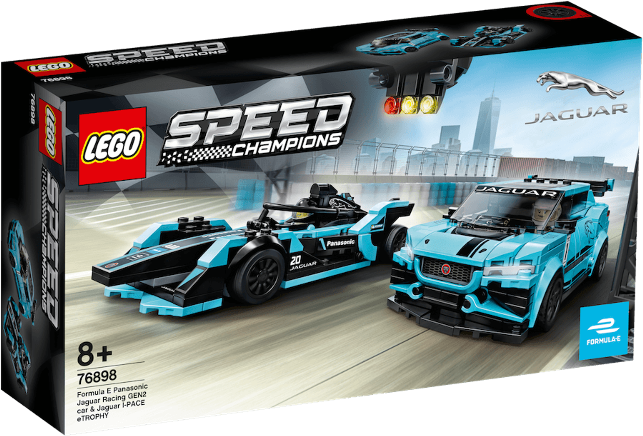 Jaguar reveal brand new LEGO® Speed Champions Formula E set