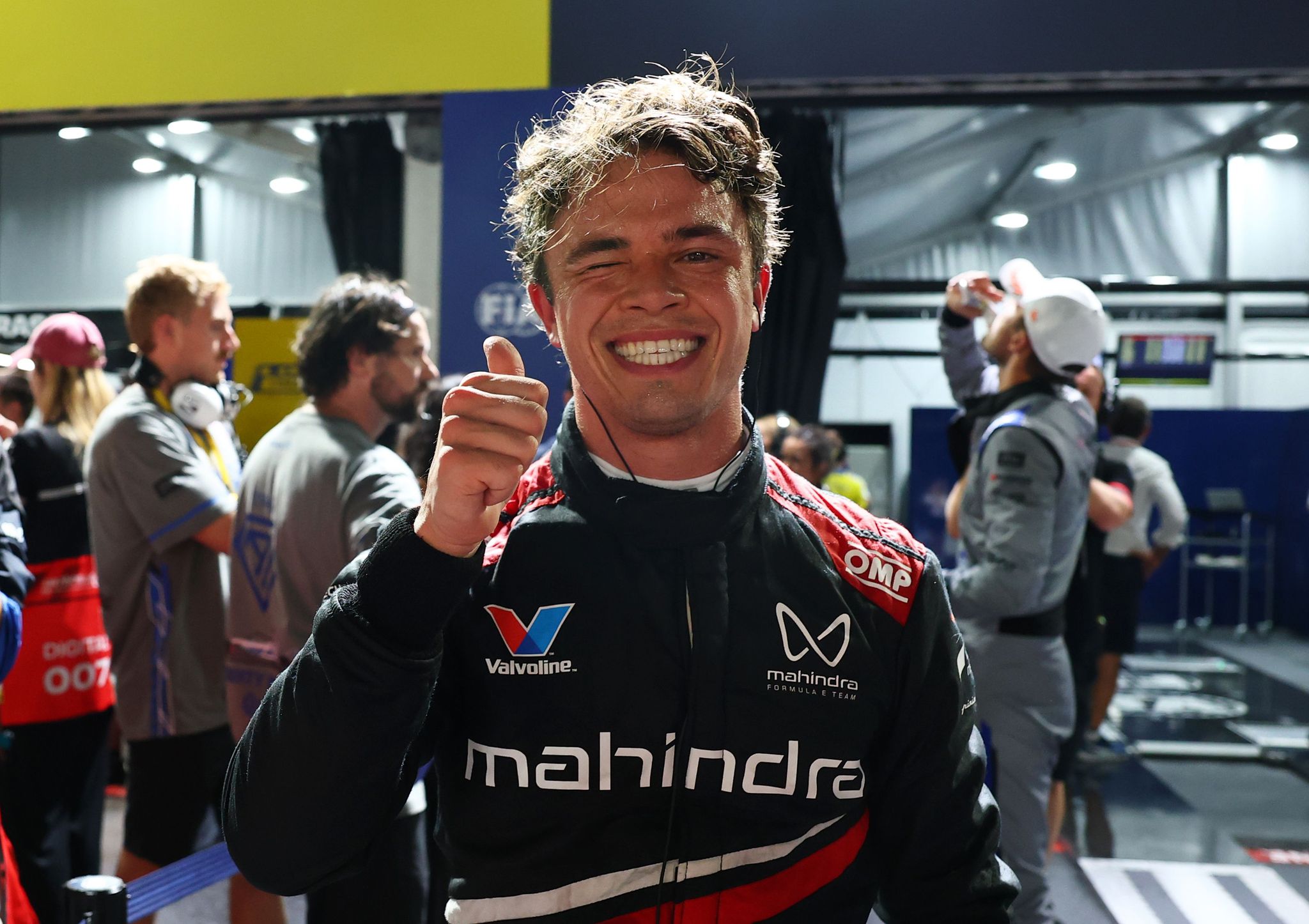 Nyck de Vries debriefs his second Formula E victory of the season