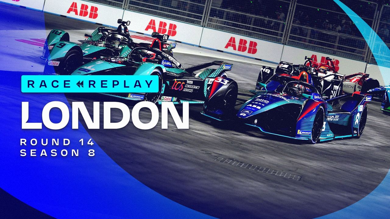 FULL RACE: 2022 London E-Prix, Round 14