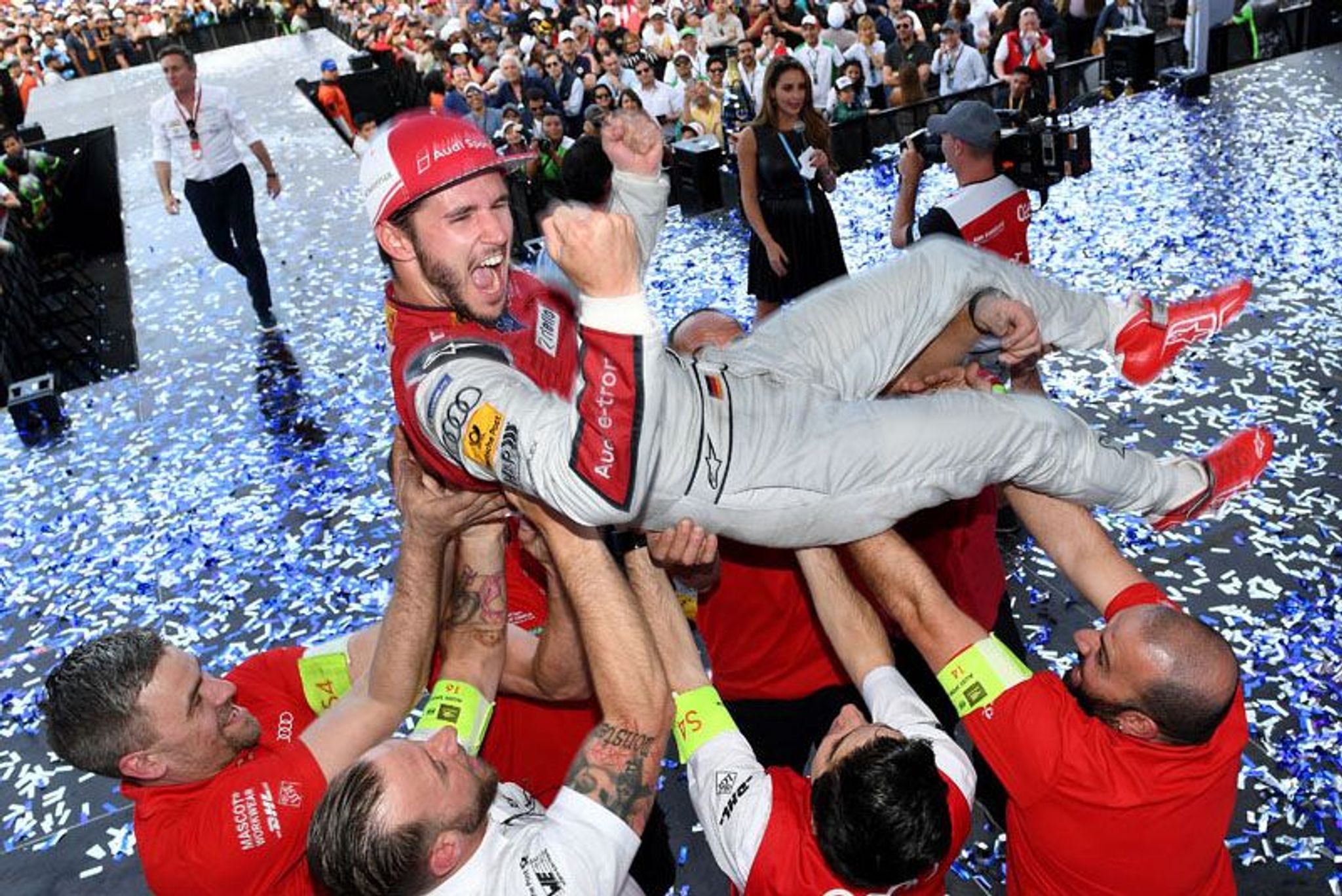 Season 4 history - daniel abt celebrates berlin win