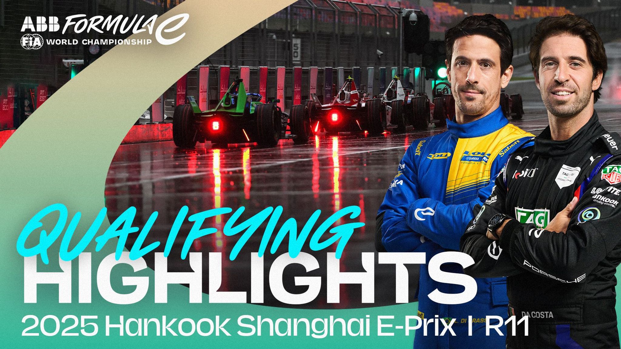 HIGHLIGHTS: Qualifying, the 2025 Hankook Shanghai E-Prix Round 11