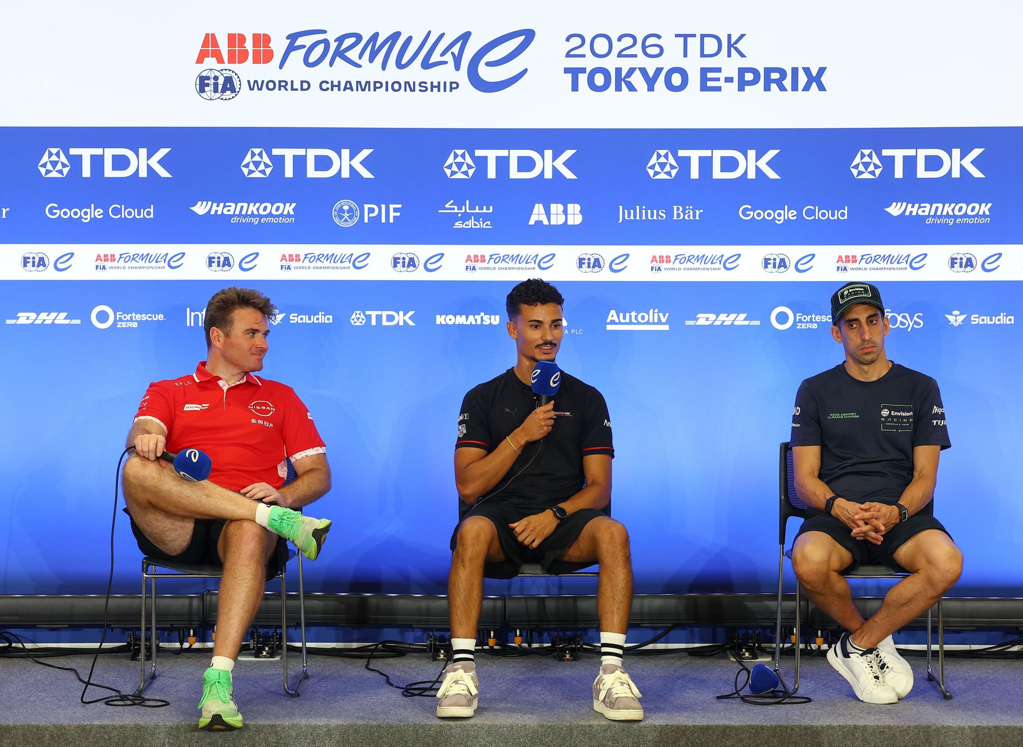 Friday's Press Conference from the 2026 TDK Tokyo E-Prix