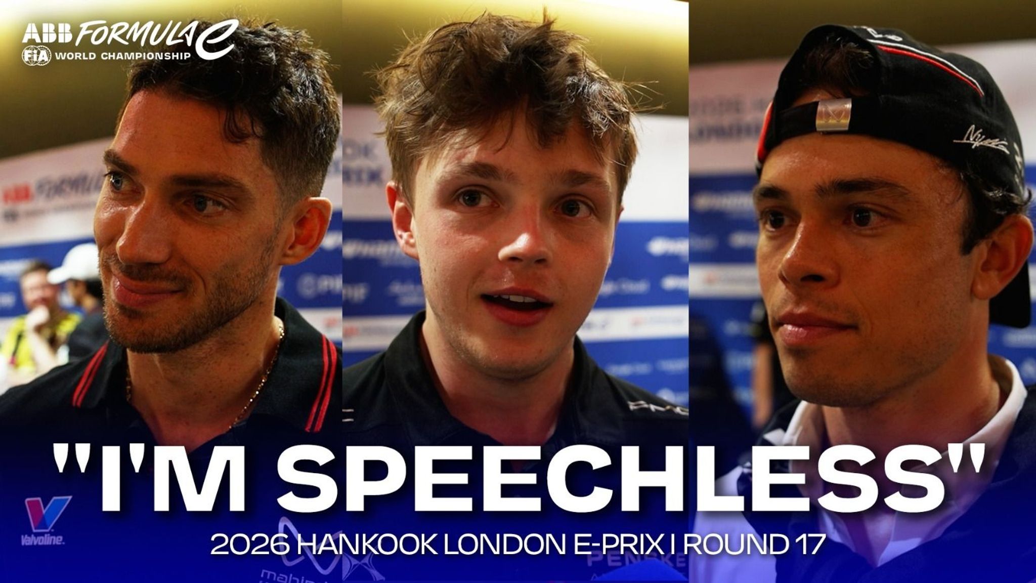 MEDIA PEN: Taylor Barnard reacts to his first Formula E win!