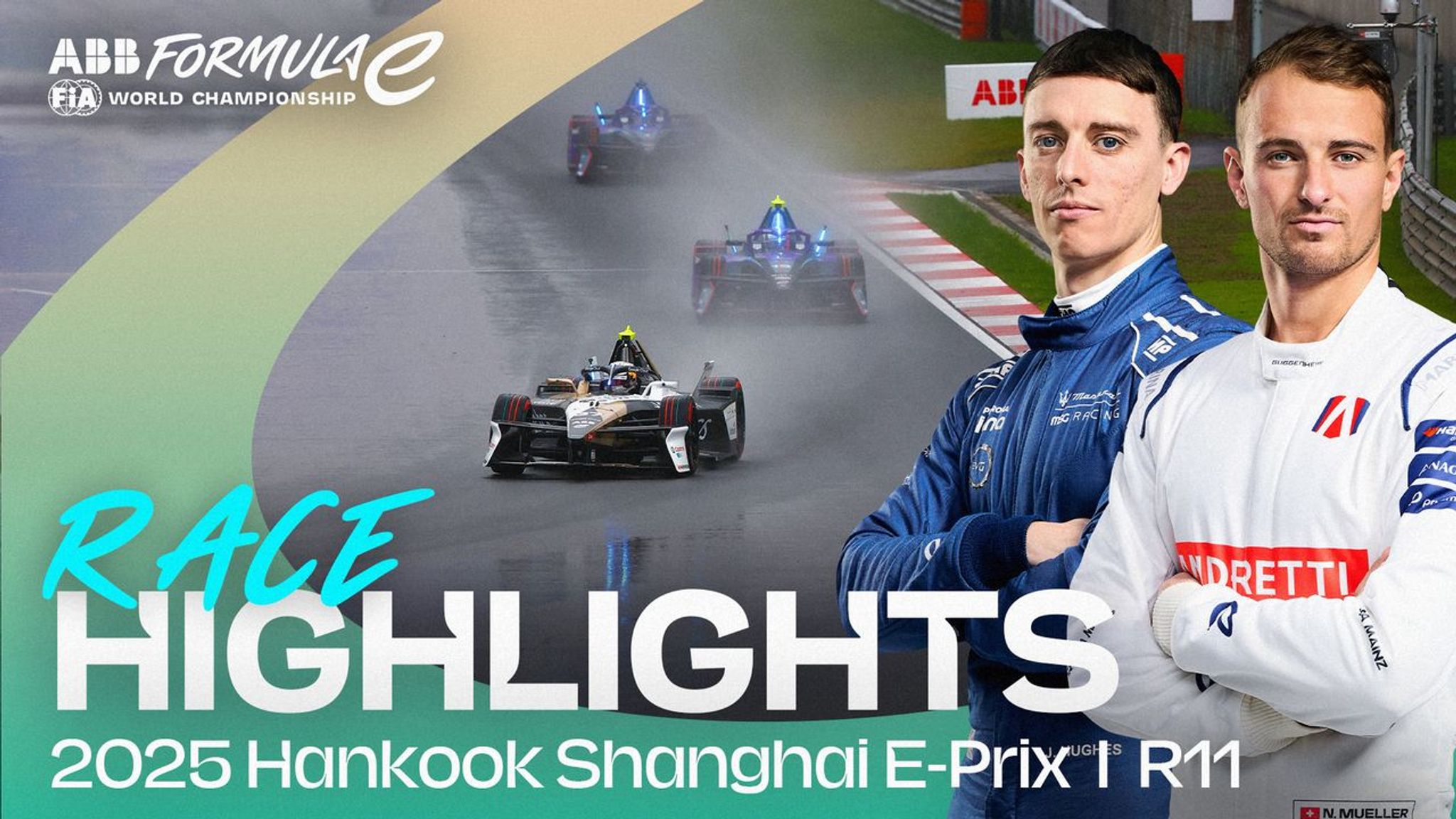 HIGHLIGHTS: 2025 Hankook Shanghai E-Prix Round 11