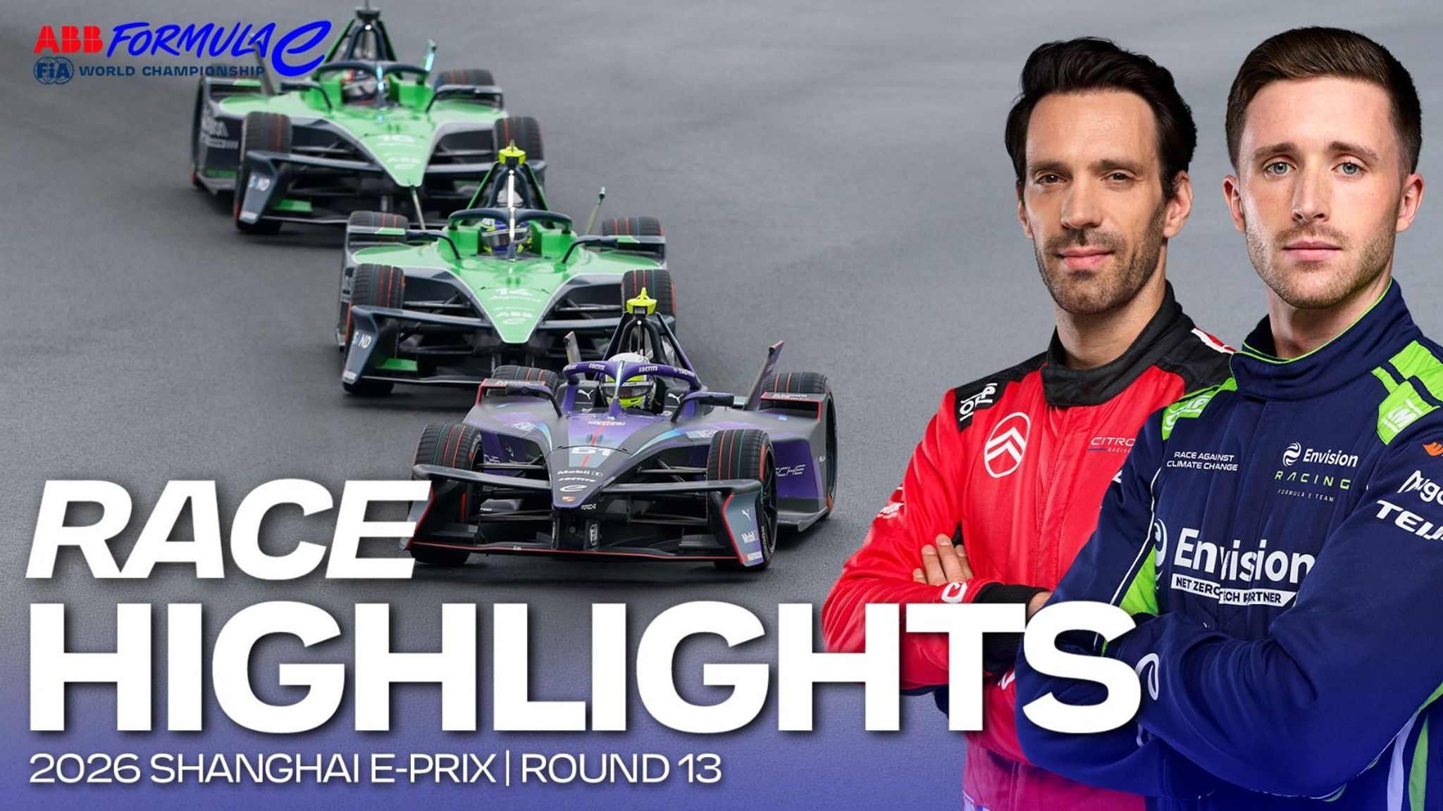 RACE HIGHLIGHTS: 2026 Shanghai E-Prix, Round 13