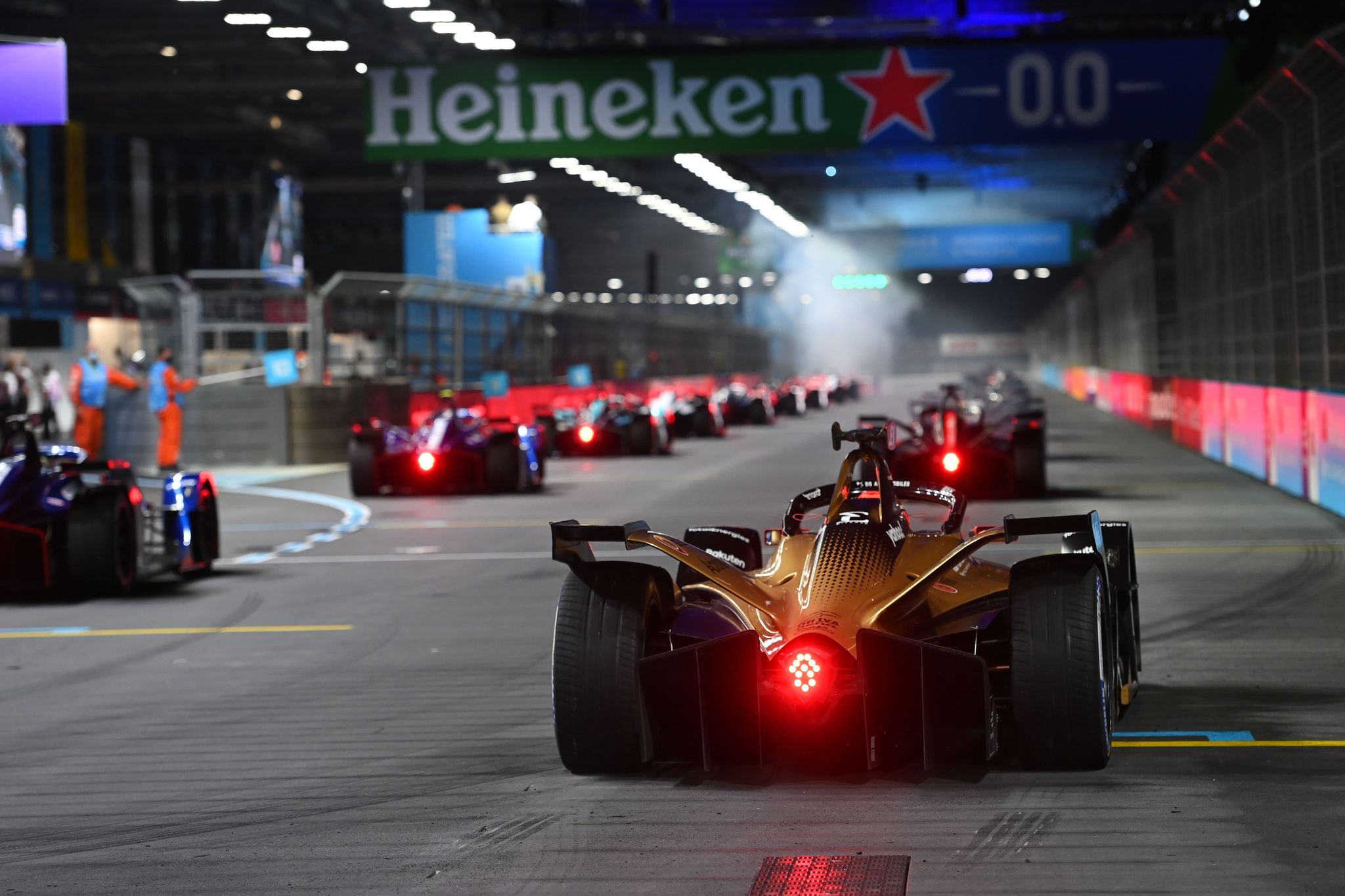 The major automotive manufacturers that formed Formula E's history
