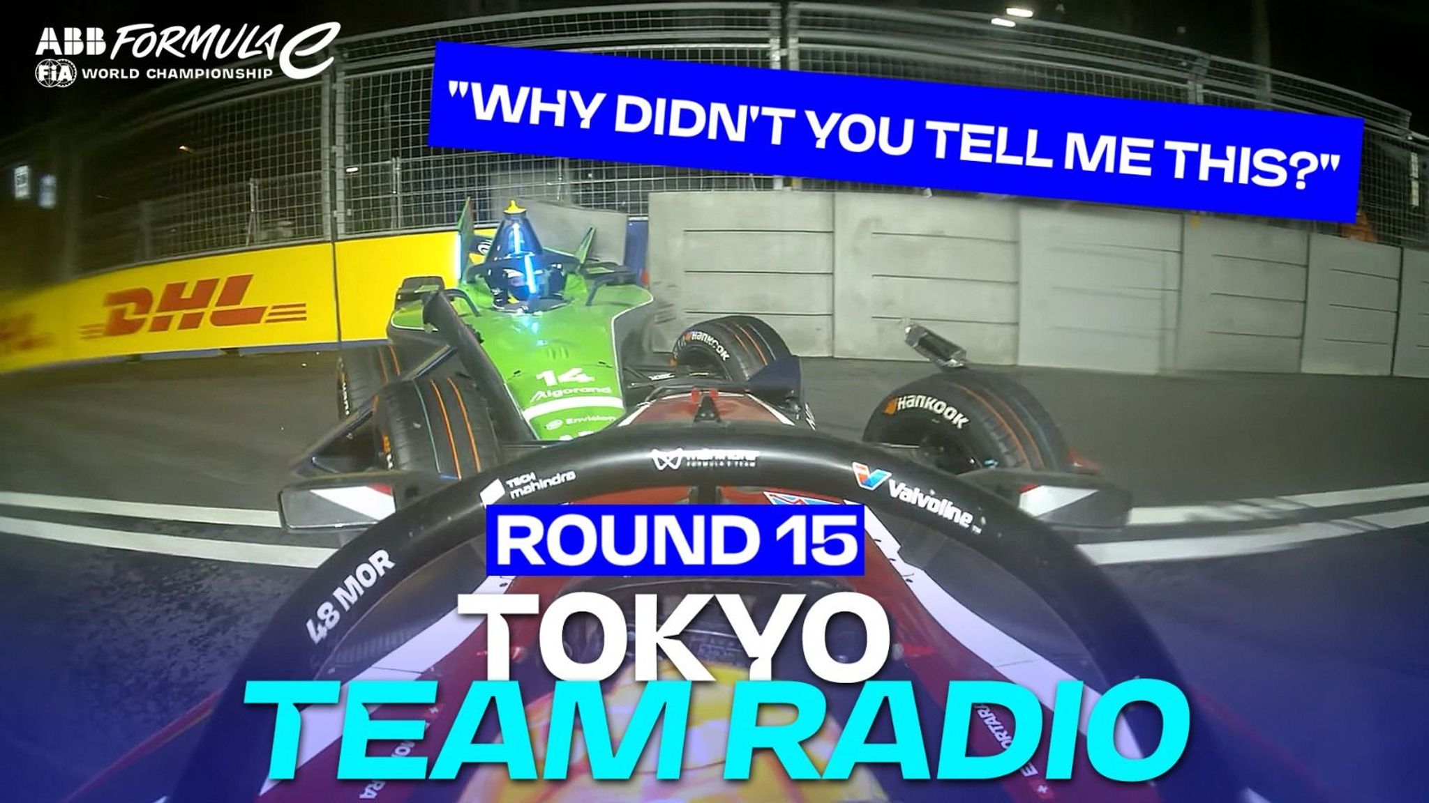 WATCH: The best team radio from the 2026 TDK Tokyo E-Prix, Round 15