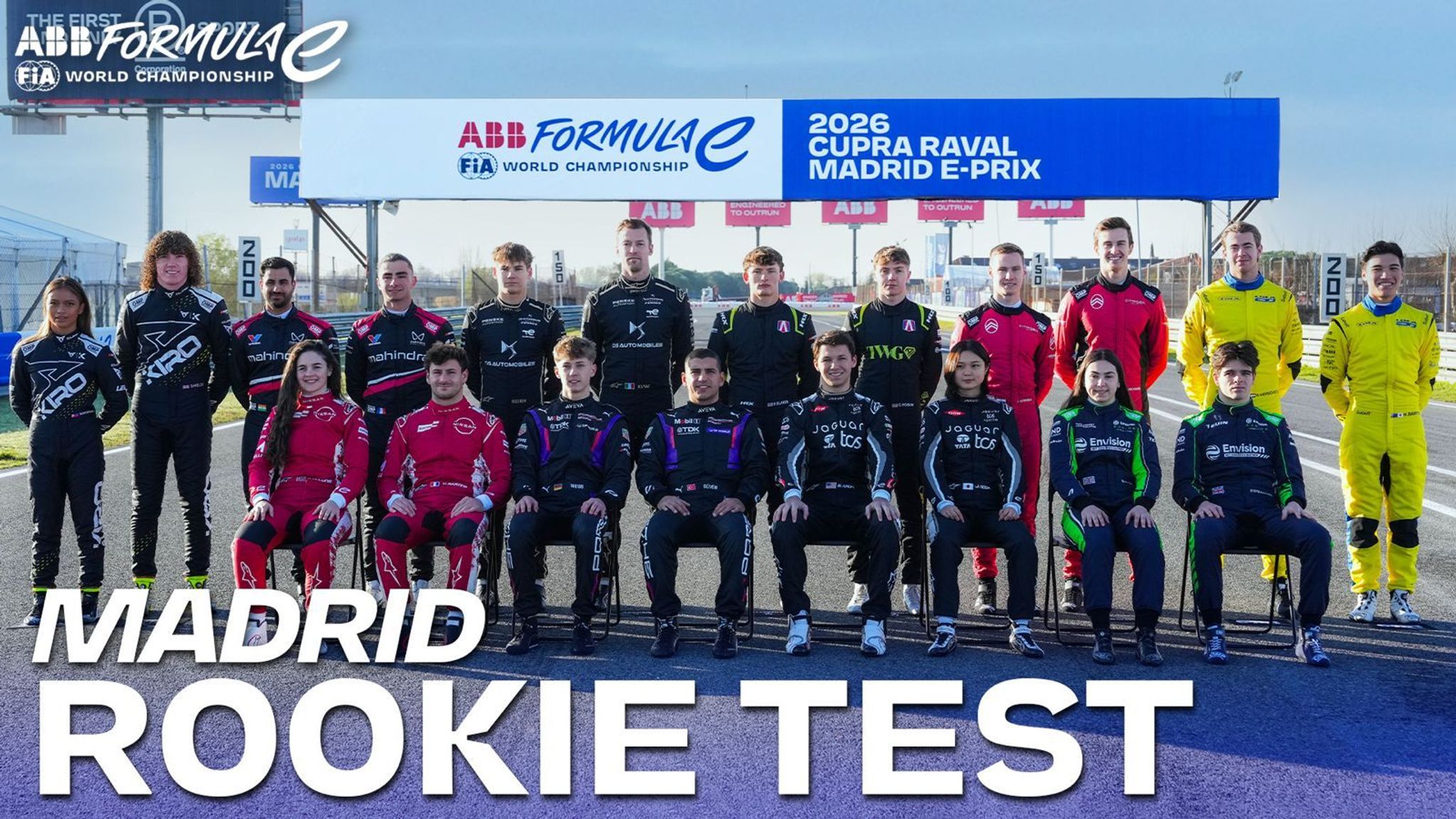 WATCH: Formula E's Madrid Rookie Test Rundown