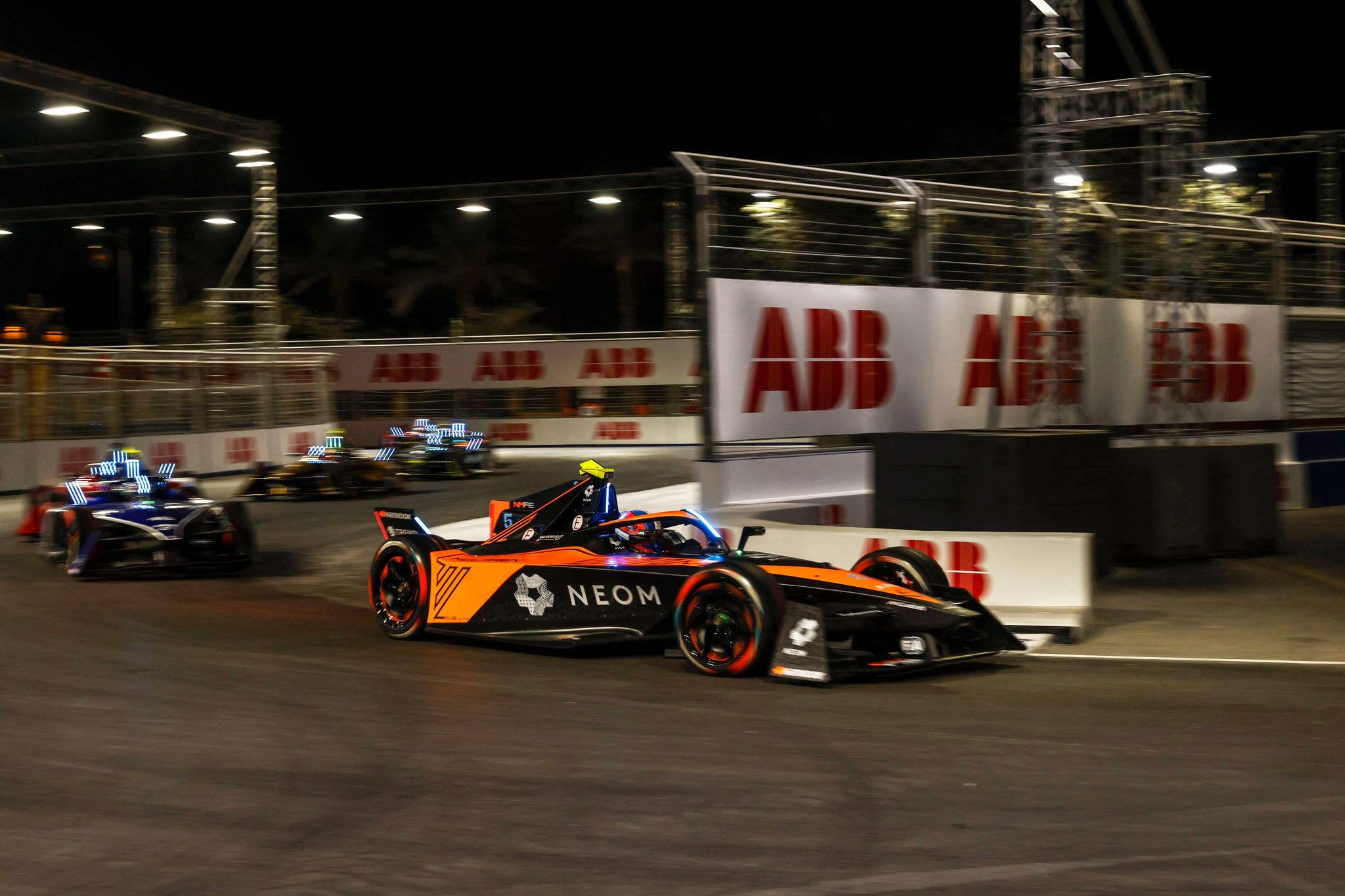 NEOM McLaren's Hughes 'buzzing' with best Formula E finish ever in Diriyah