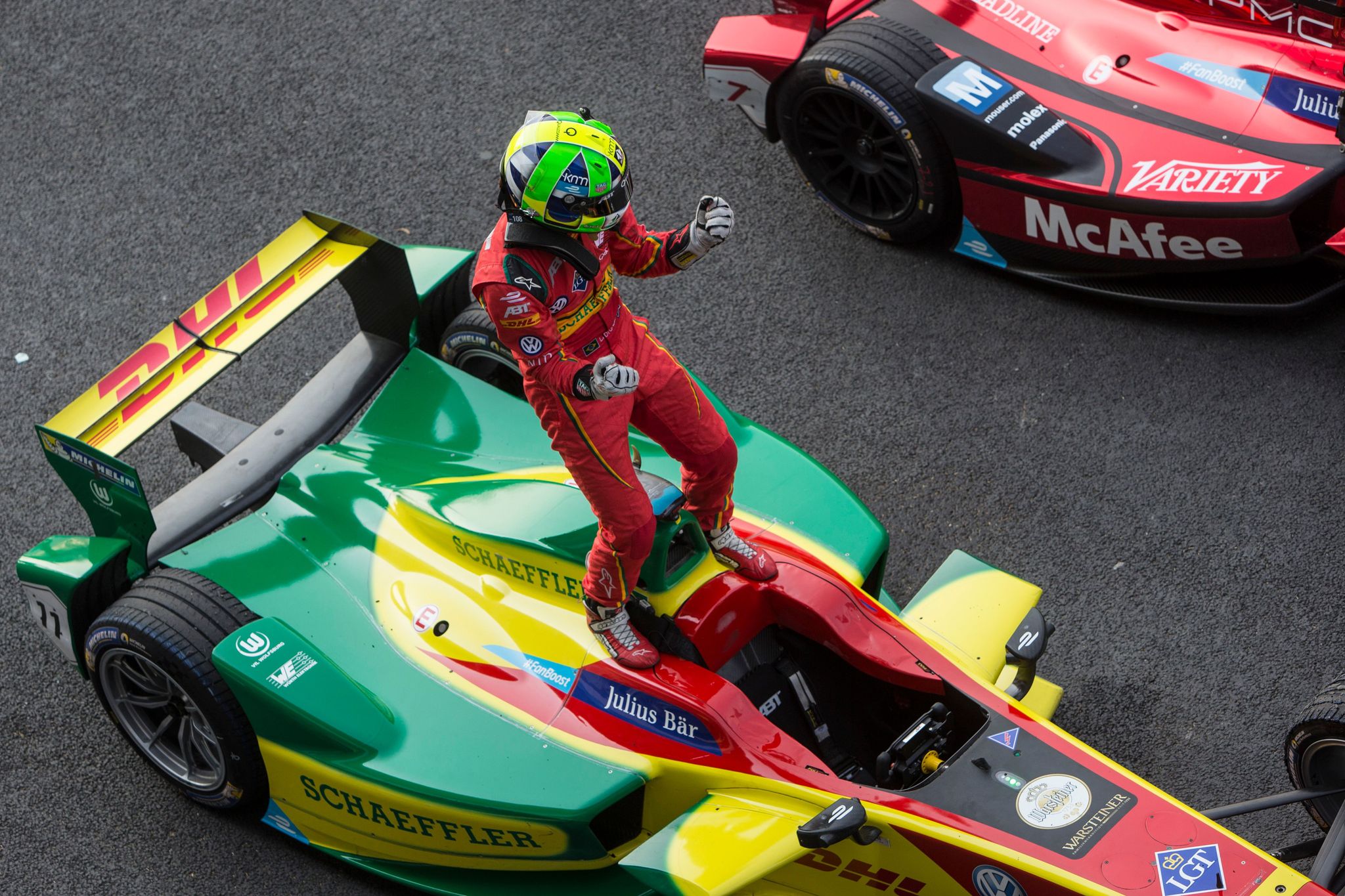 Season 3 history - 2017 di grassi mexico city celebration