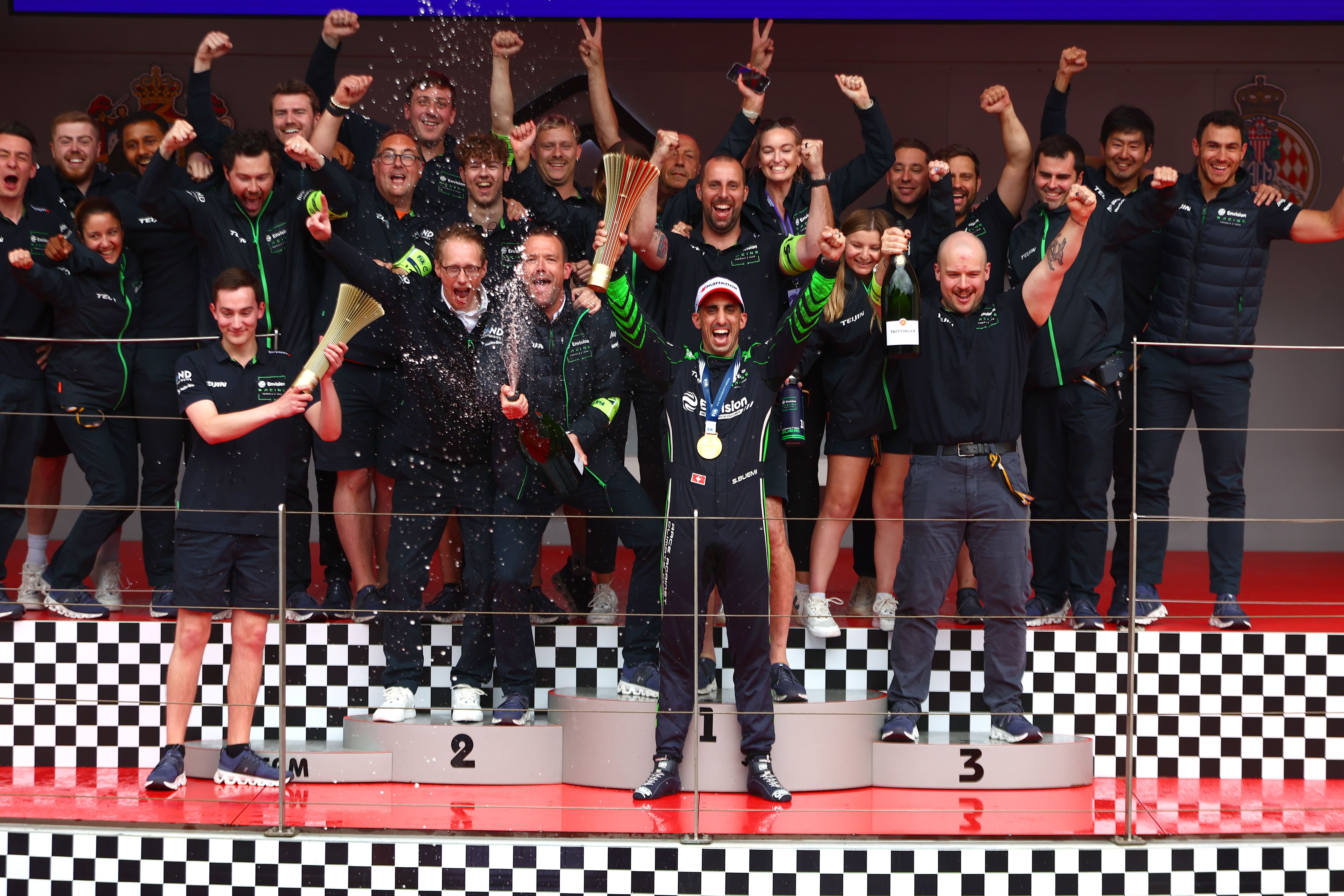 Buemi Monaco S11 Win Lead