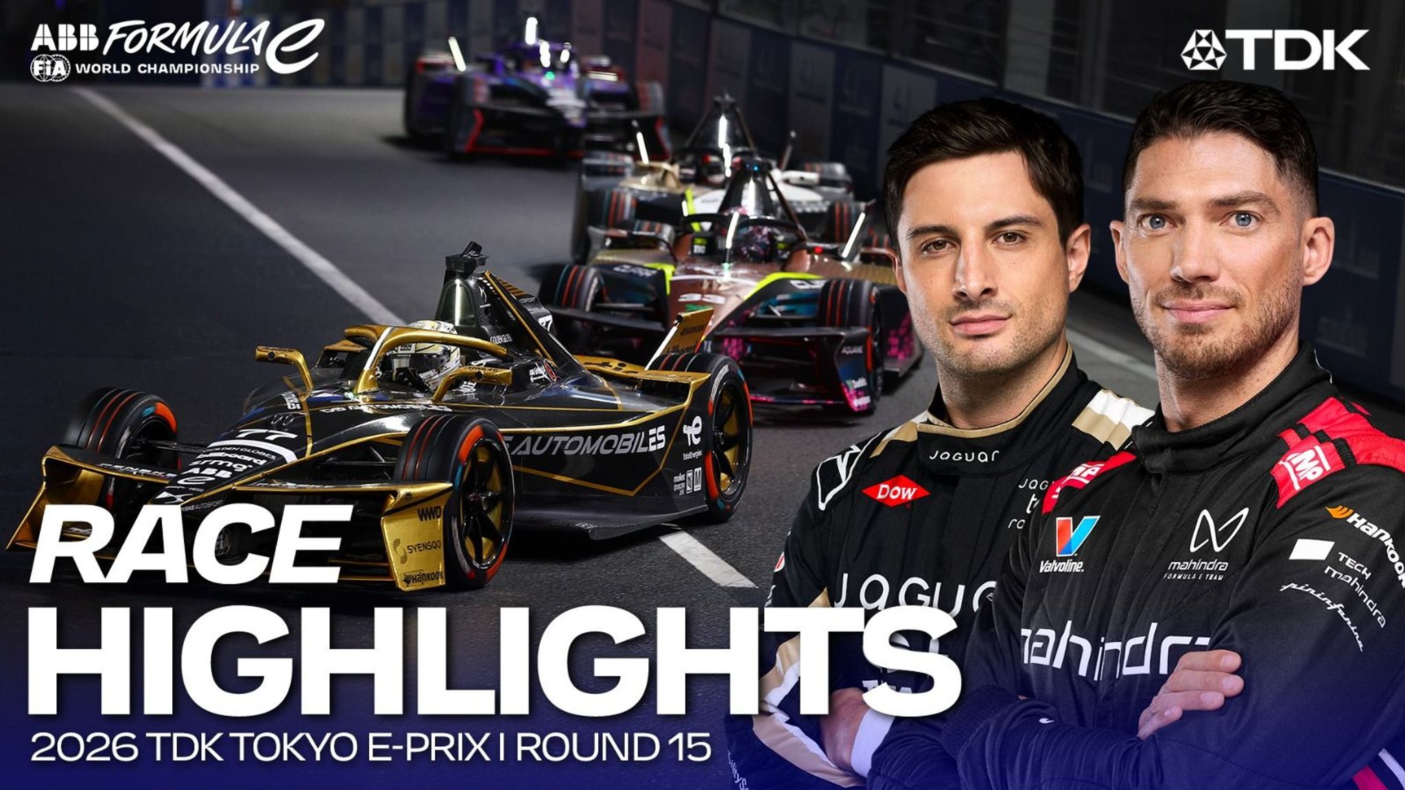 RACE HIGHLIGHTS: 2026 TDK Tokyo E-Prix, Round 15