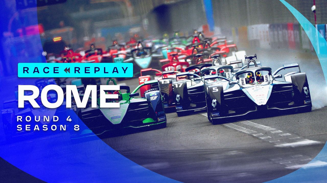 FULL RACE: 2022 Rome E-Prix, Round 4