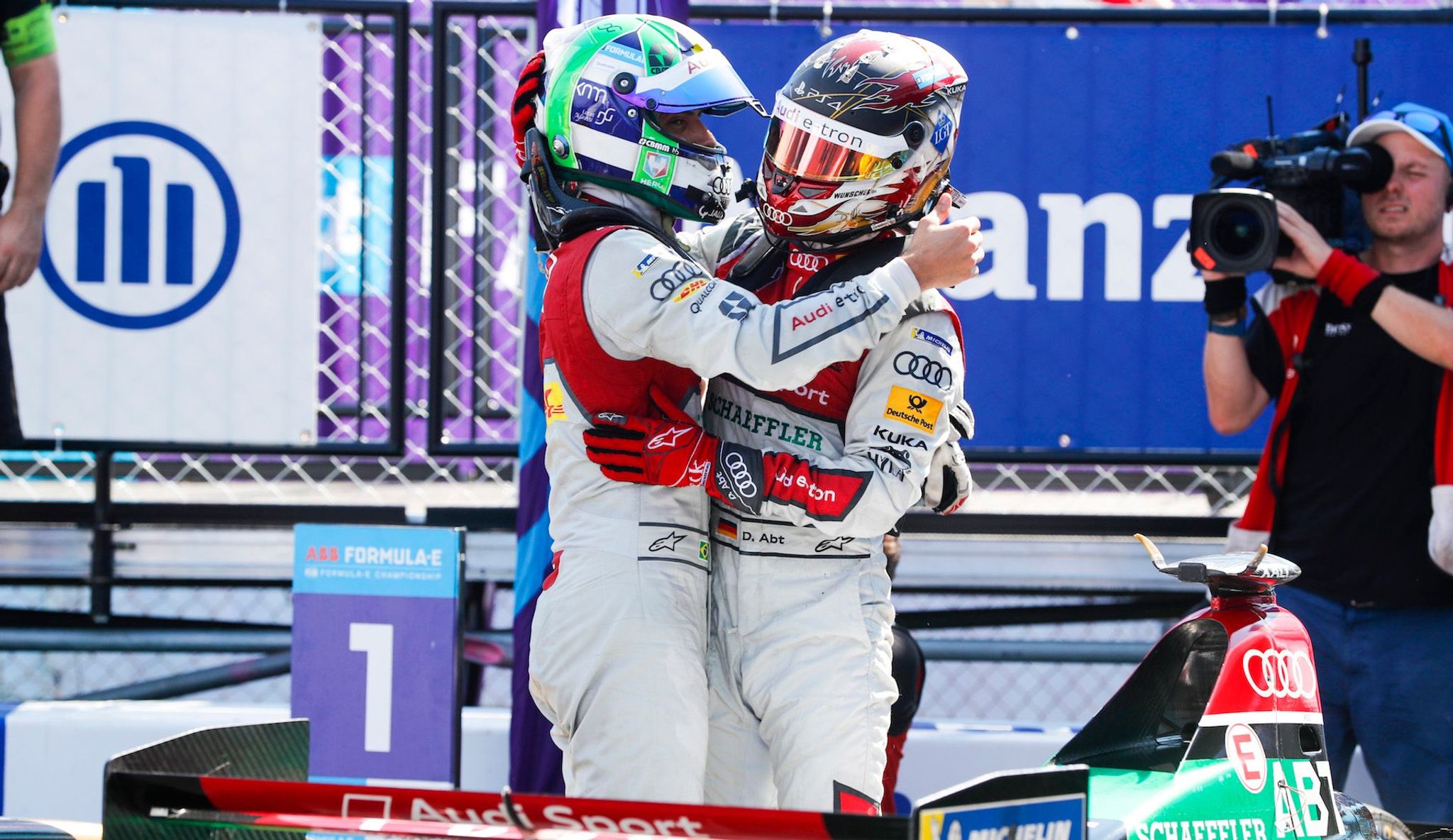 Champion Vergne victorious as Audi scoops the teams' title in New York finale