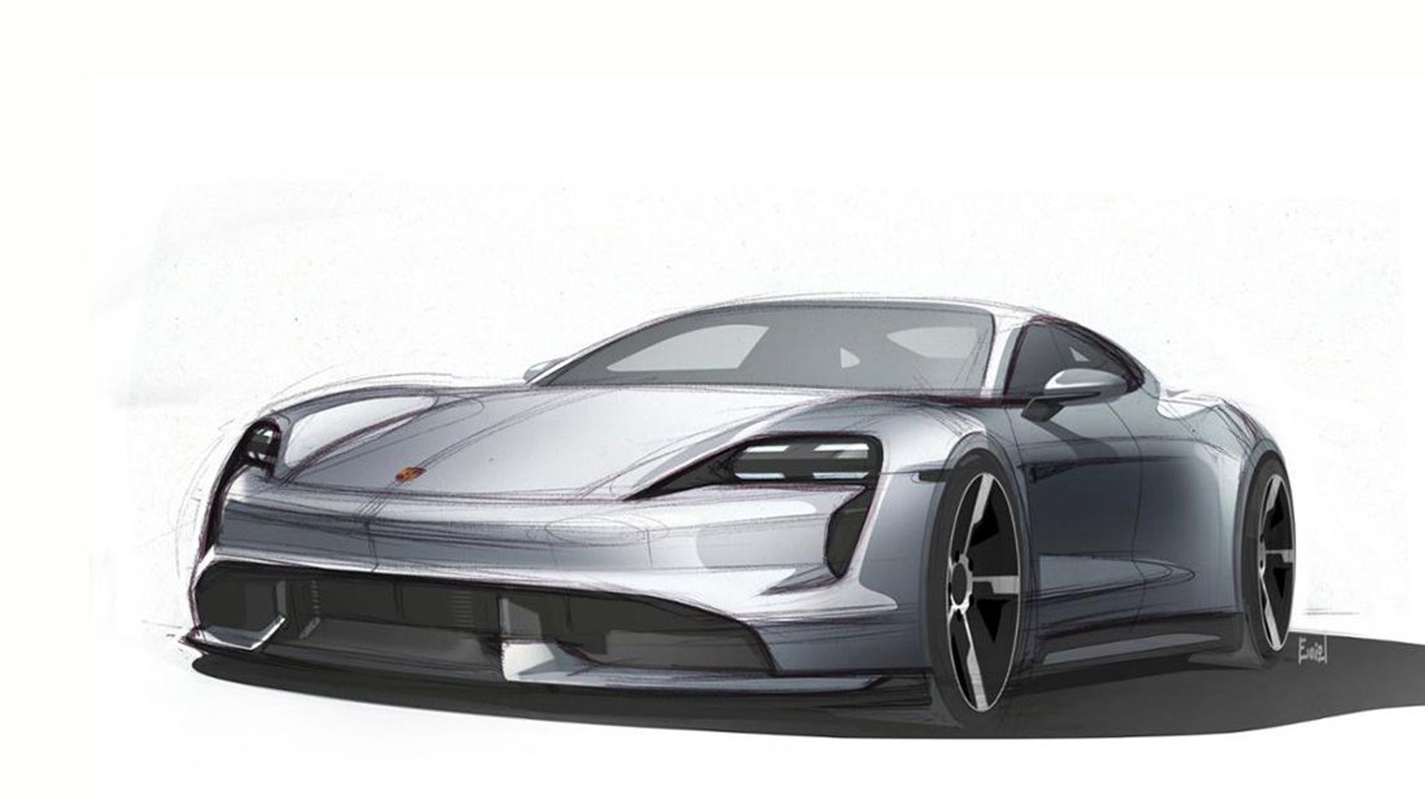Concept to reality: Designing the Porsche Taycan