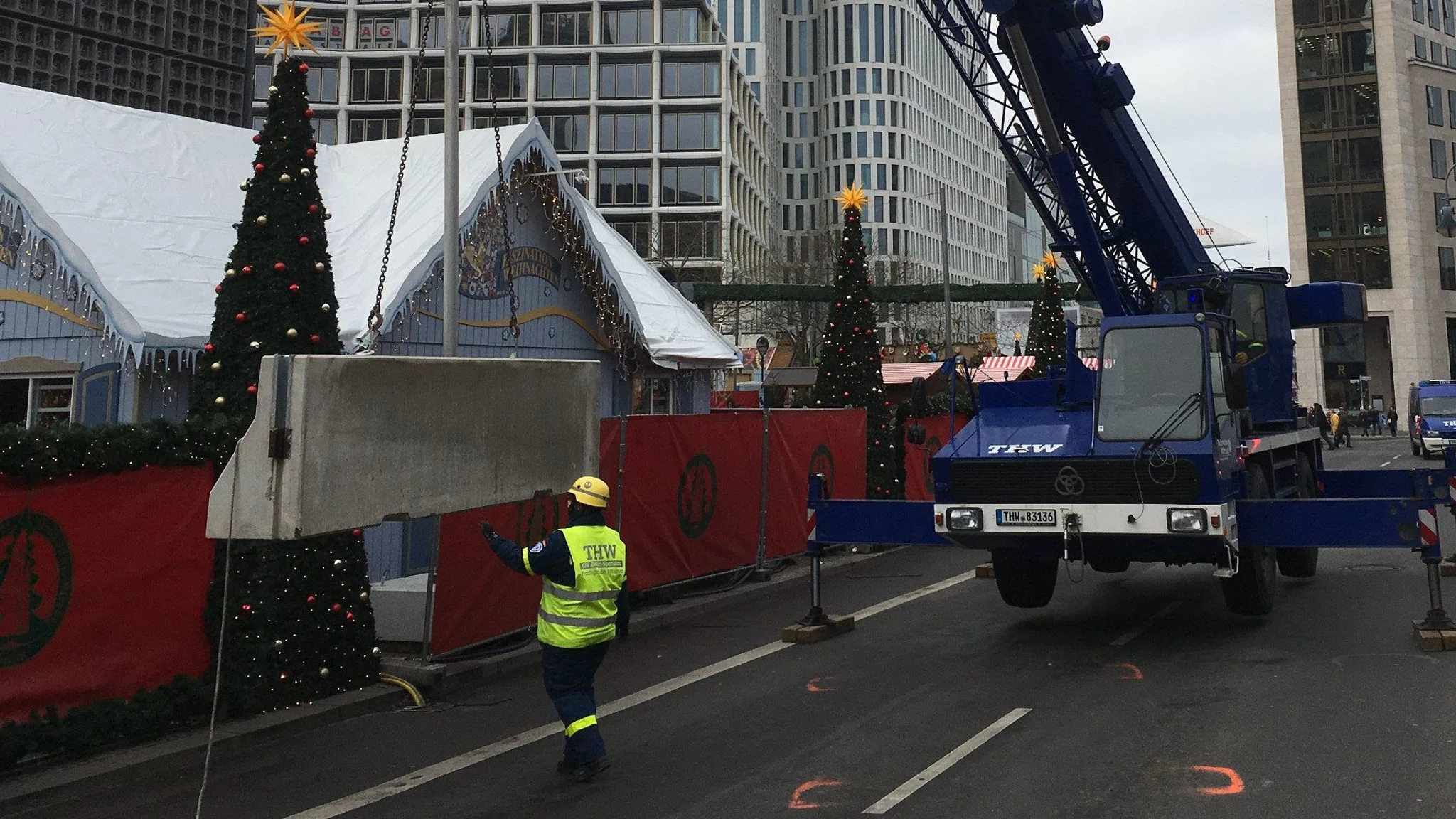 Formula E barriers used to bolster safety measures in Berlin