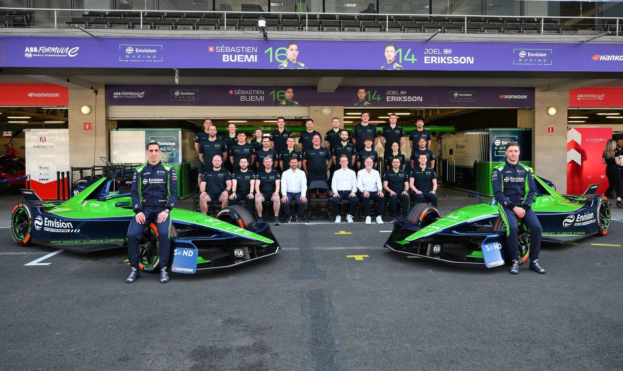 Sébastien Buemi and Joel Eriksson to leave Envision Racing