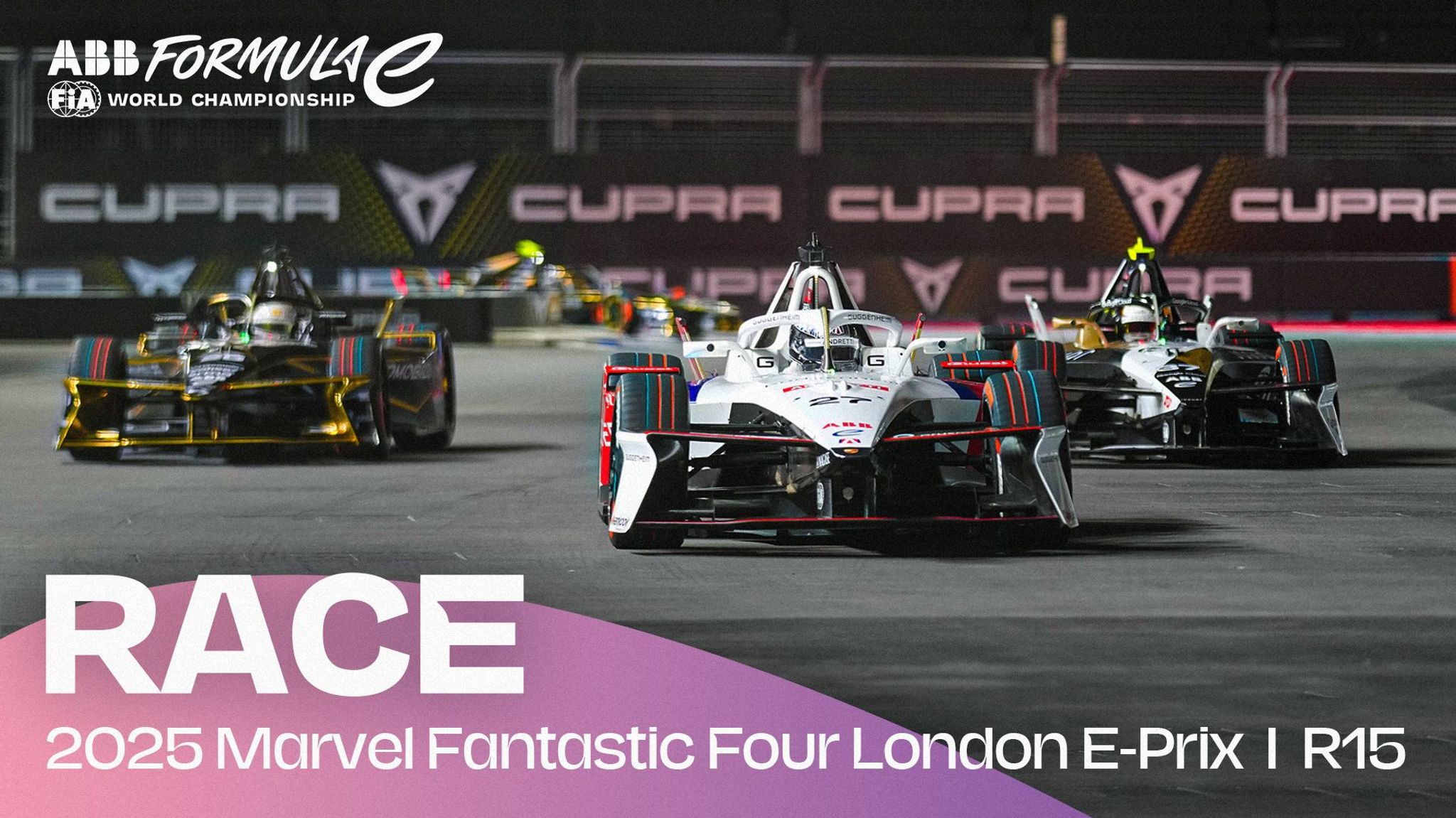 HIGHLIGHTS: The 2025 Marvel Fantastic Four London E-Prix Round 15