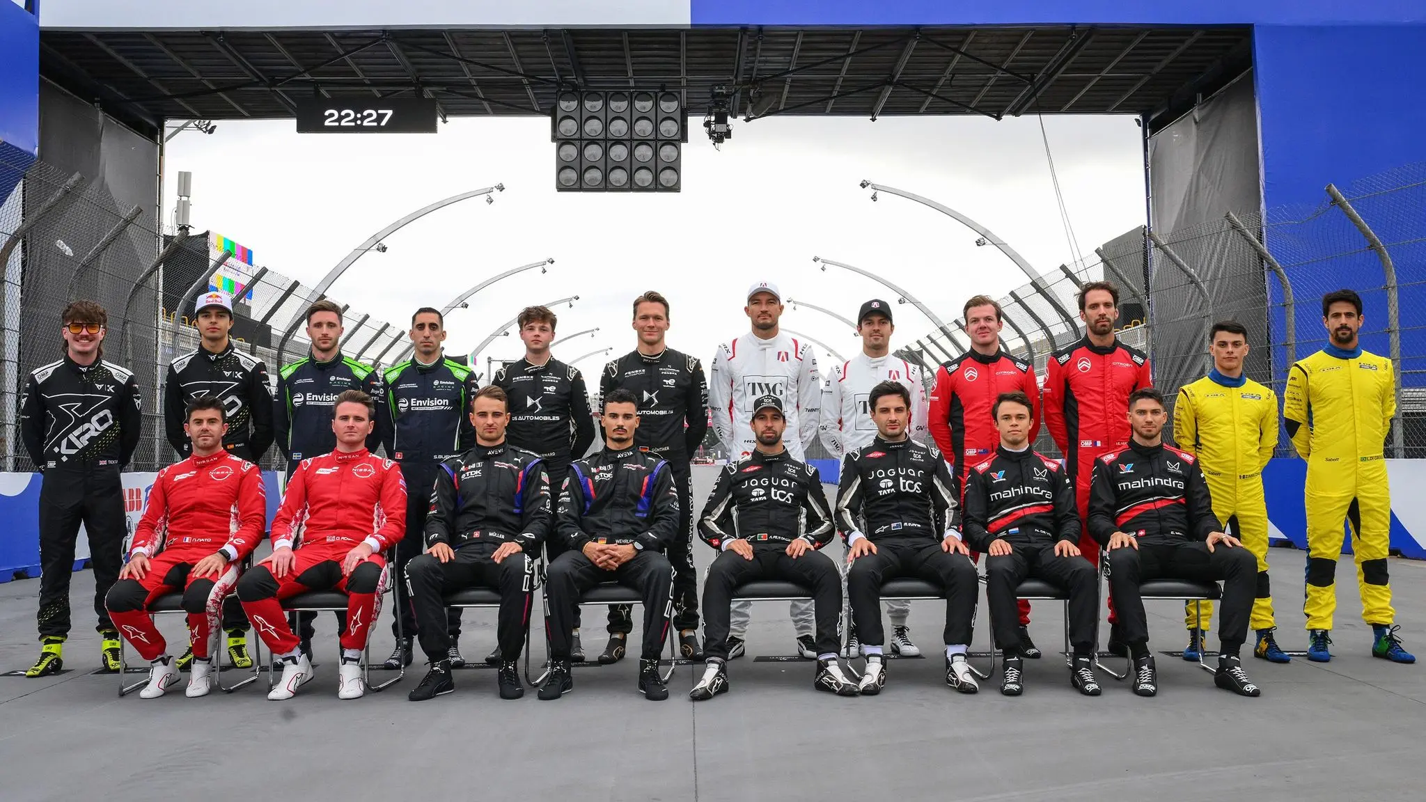 Formula E drivers line-up Season 12