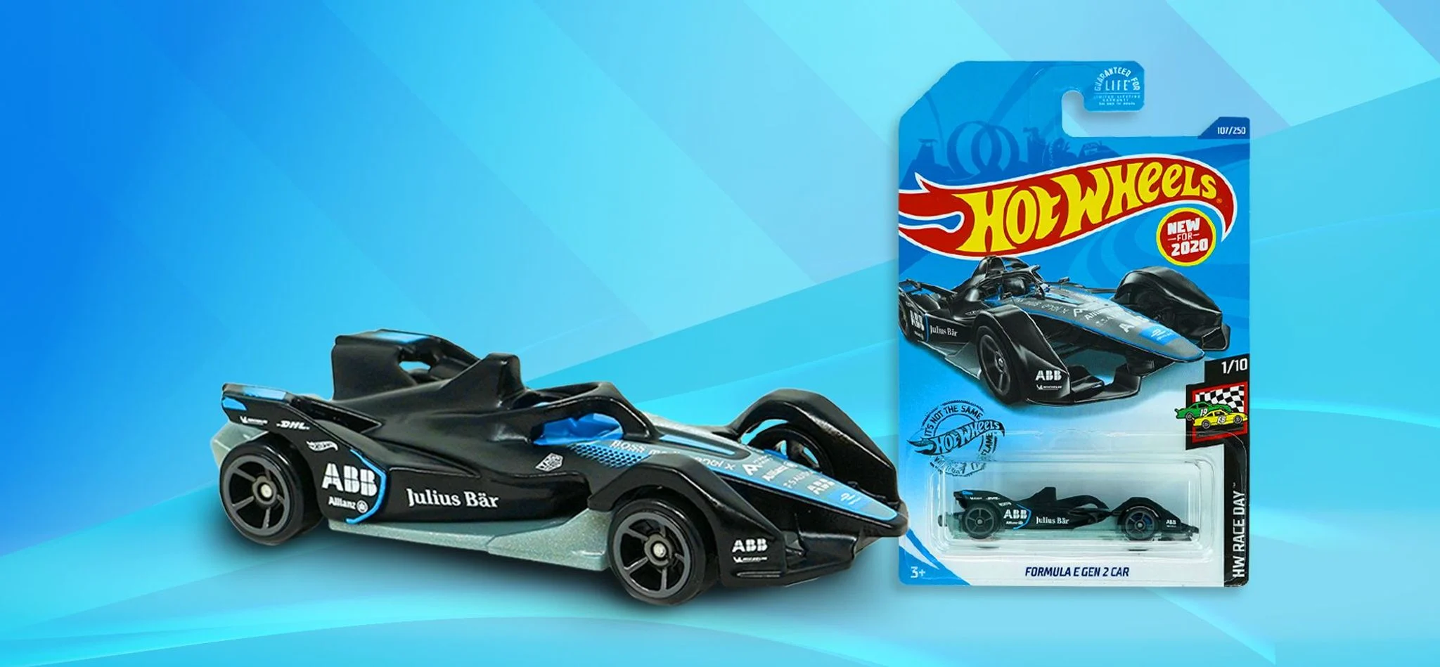 Hot Wheels creates miniature Formula E Gen2 racer