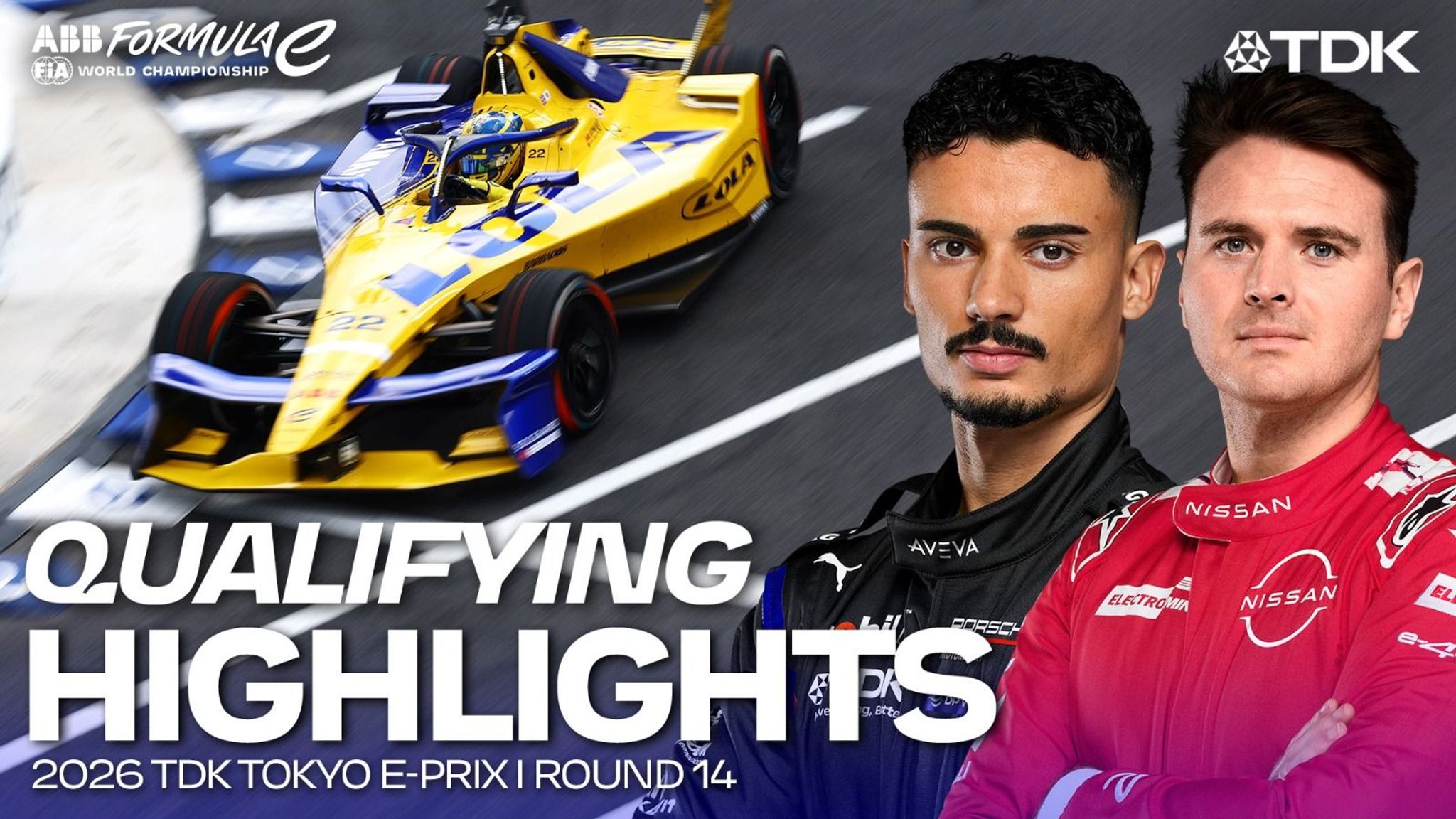 QUALIFYING HIGHLIGHTS: 2026 TDK Tokyo E-Prix, Round 14
