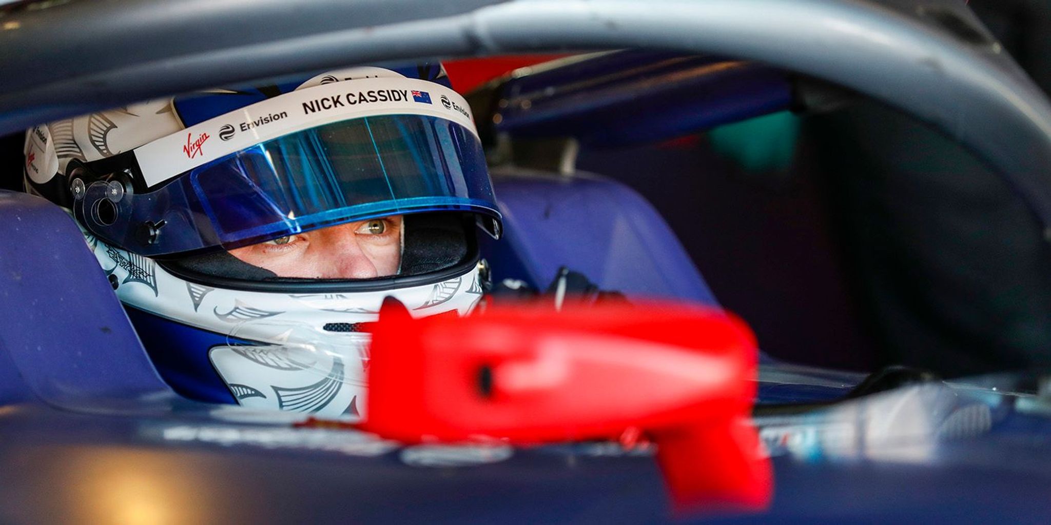 Nick Cassidy sets fastest time for Envision Virgin Racing in Rookie Test