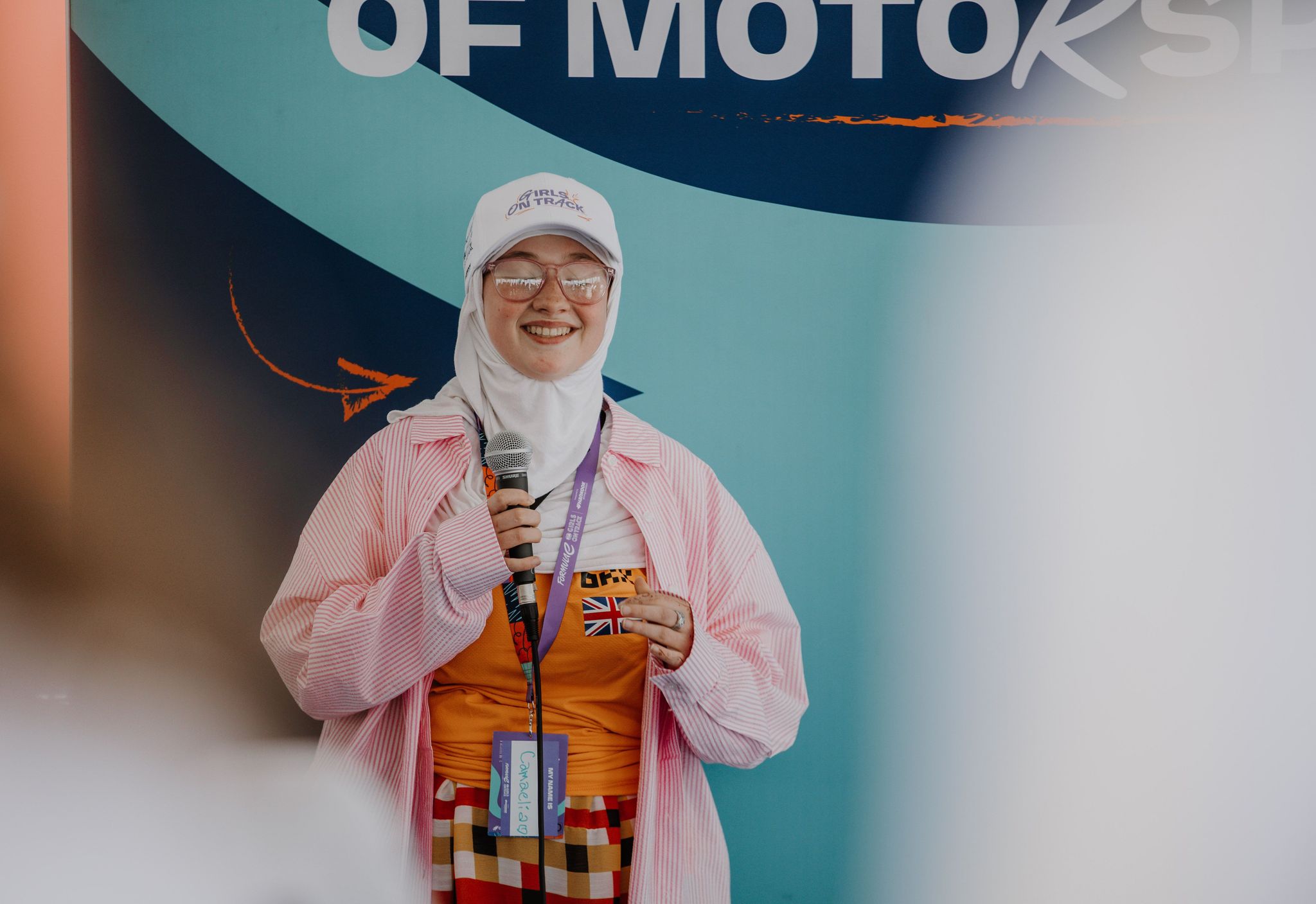 GIRLS ON TRACK DIARY: Camaelia Barnes - Combining Art and Motorsport Dreams