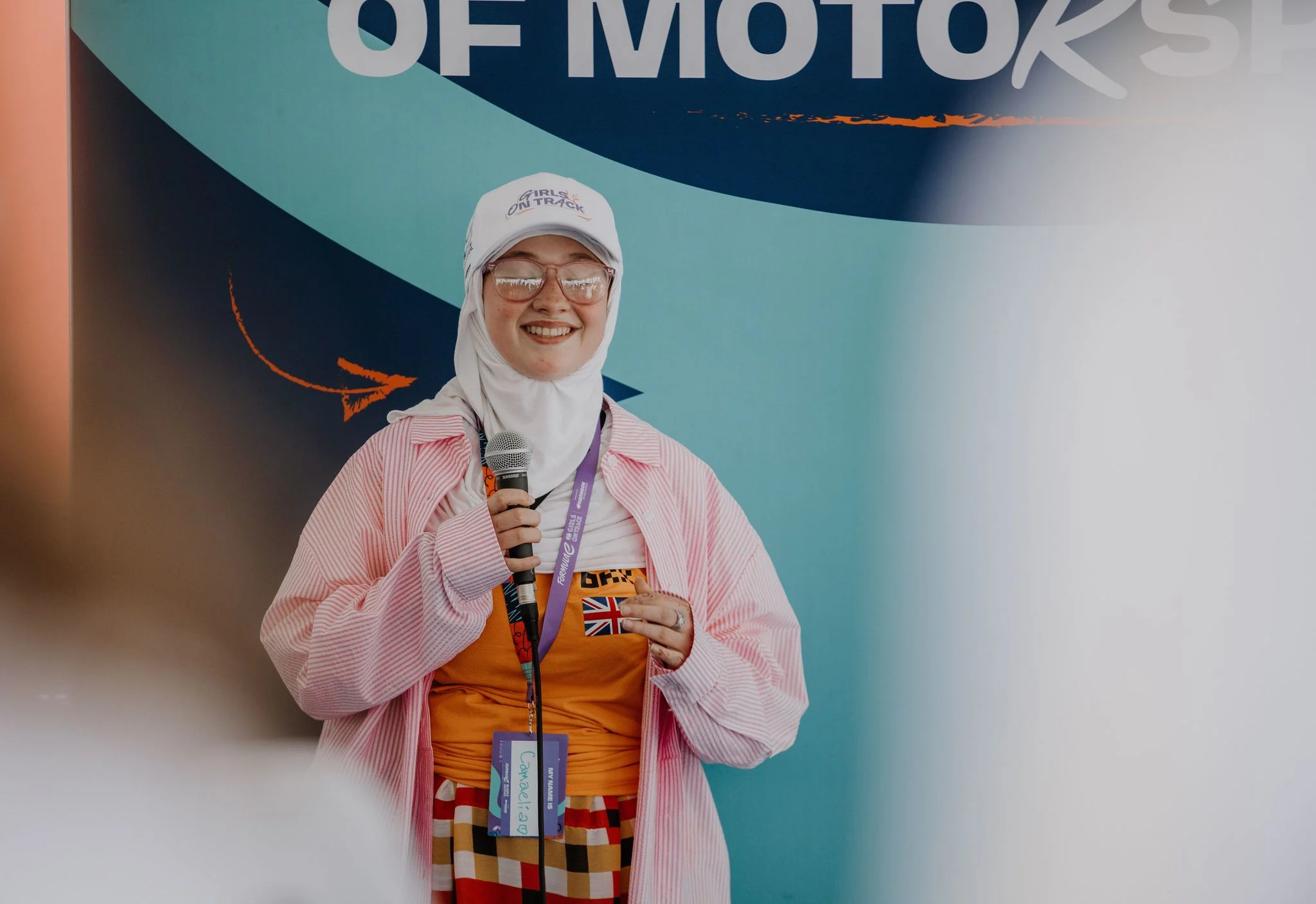 GIRLS ON TRACK DIARY: Camaelia Barnes - Combining Art and Motorsport Dreams