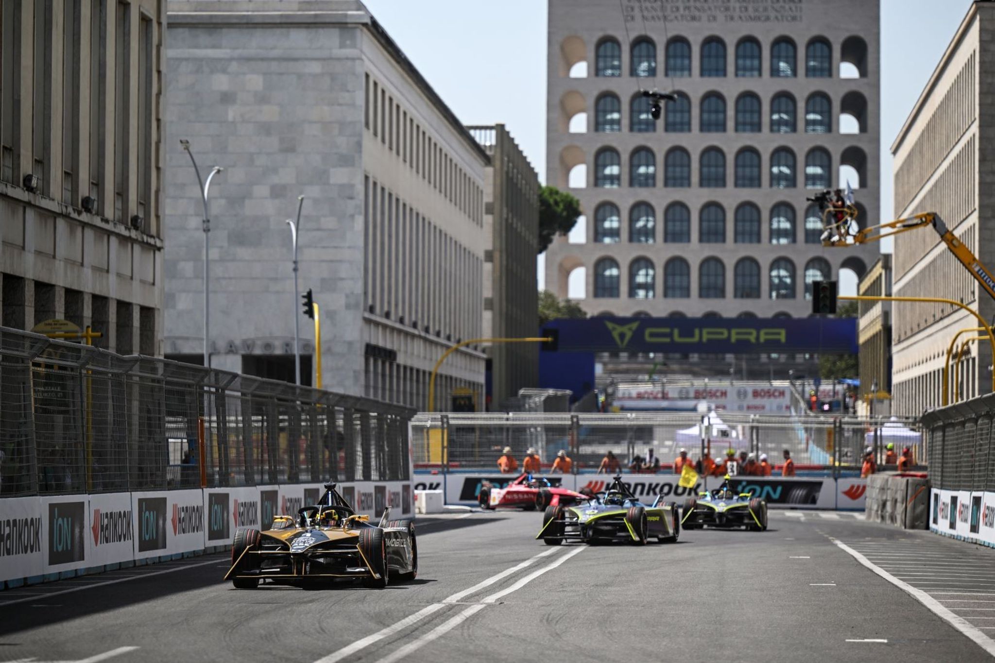Sette Camara and Vandoorne pick up ABB Driver of Progress in Rome