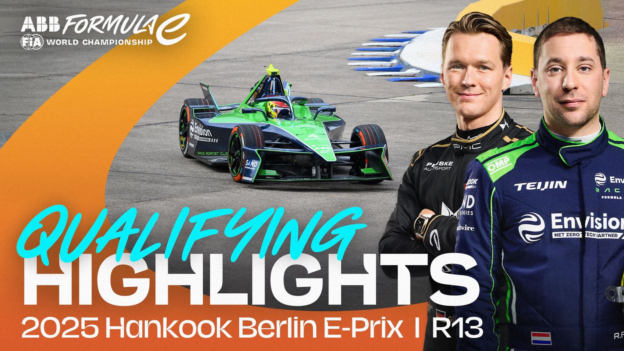 HIGHLIGHTS: Qualifying, the 2025 Hankook Berlin E-Prix Round 13