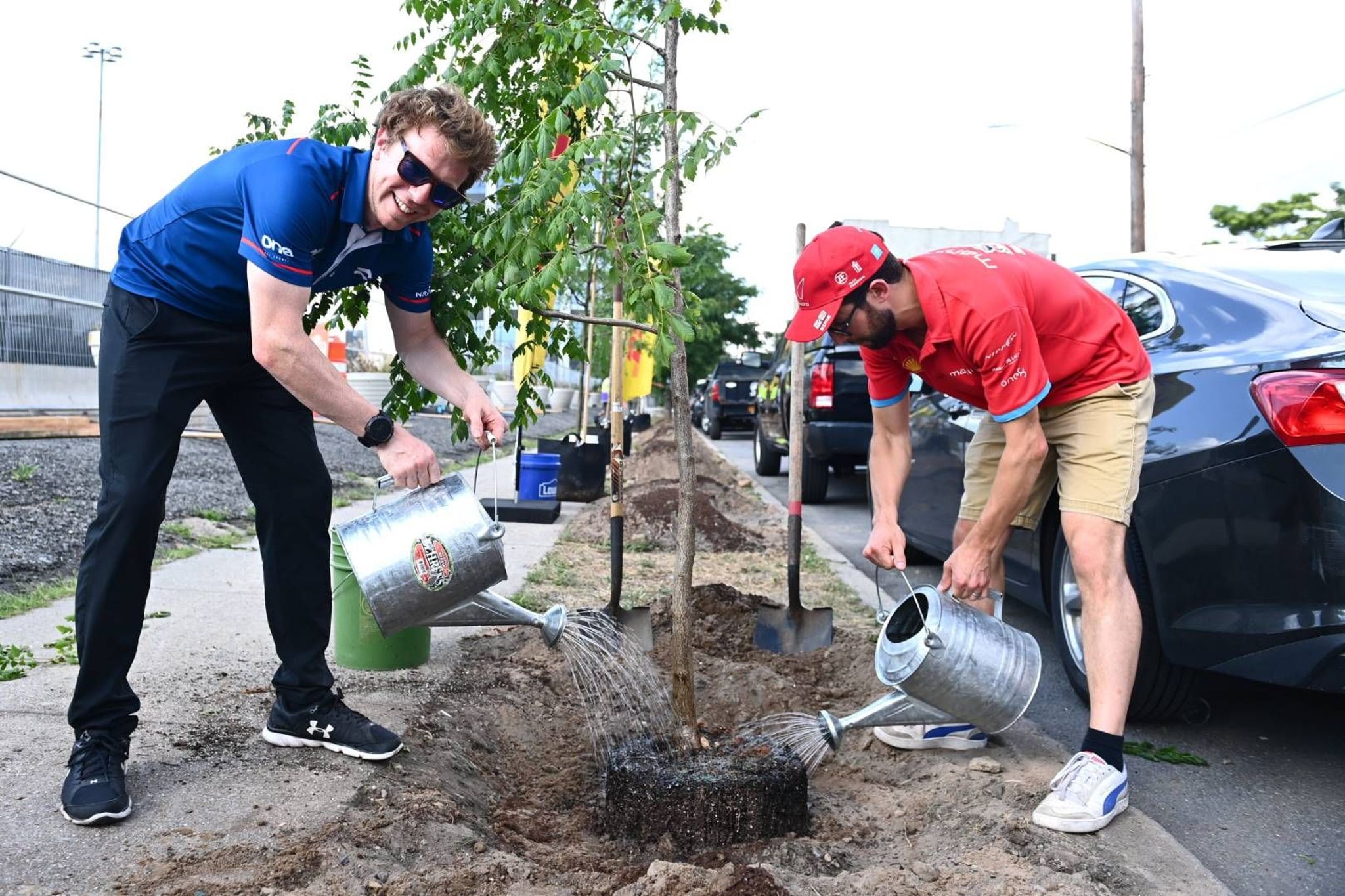 Formula E, DHL and NYC Parks partner in tree planting initiative