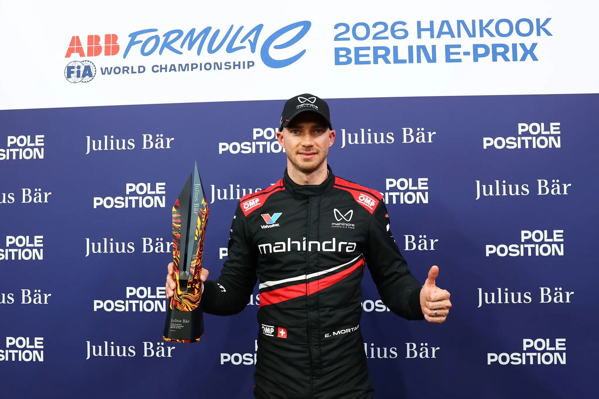 QUALI REPORT: Mortara achieves a record-equalling fourth pole at Tempelhof