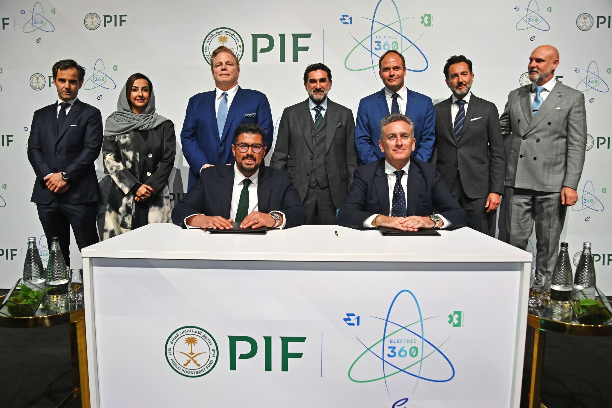 PIF creates new Electric 360 partnership with Formula E, Extreme E and E1