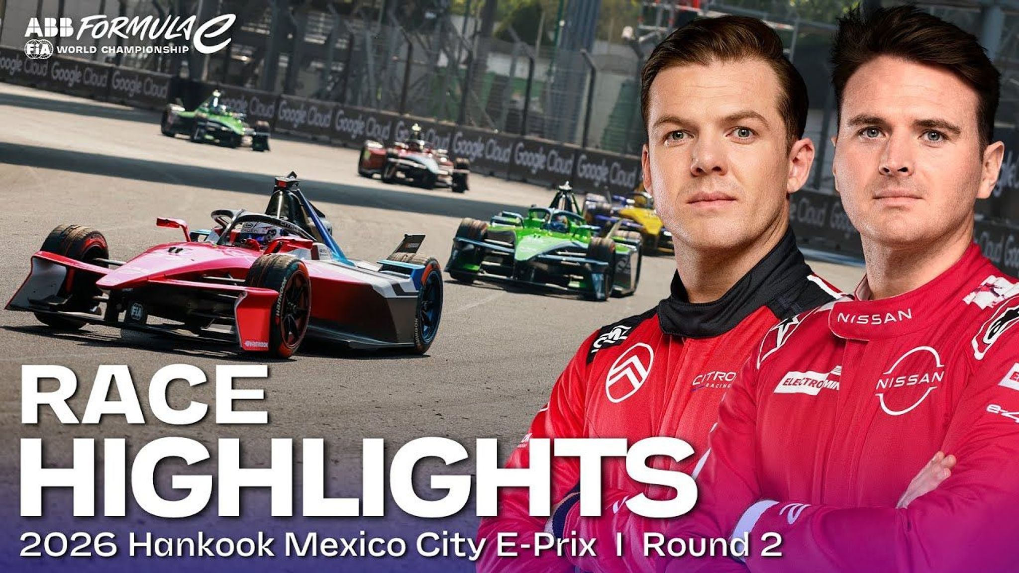 HIGHLIGHTS: Race, the 2026 Hankook Mexico City E-Prix