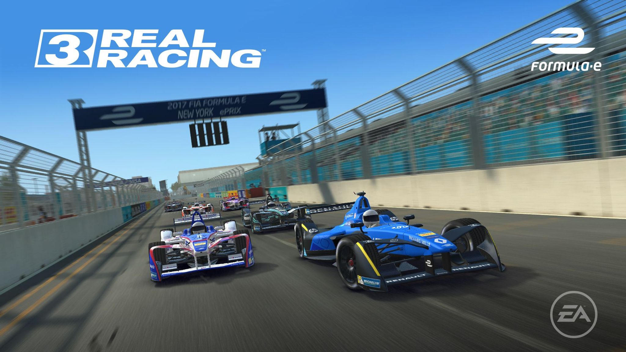 EA and Real Racing 3 team up with Formula E