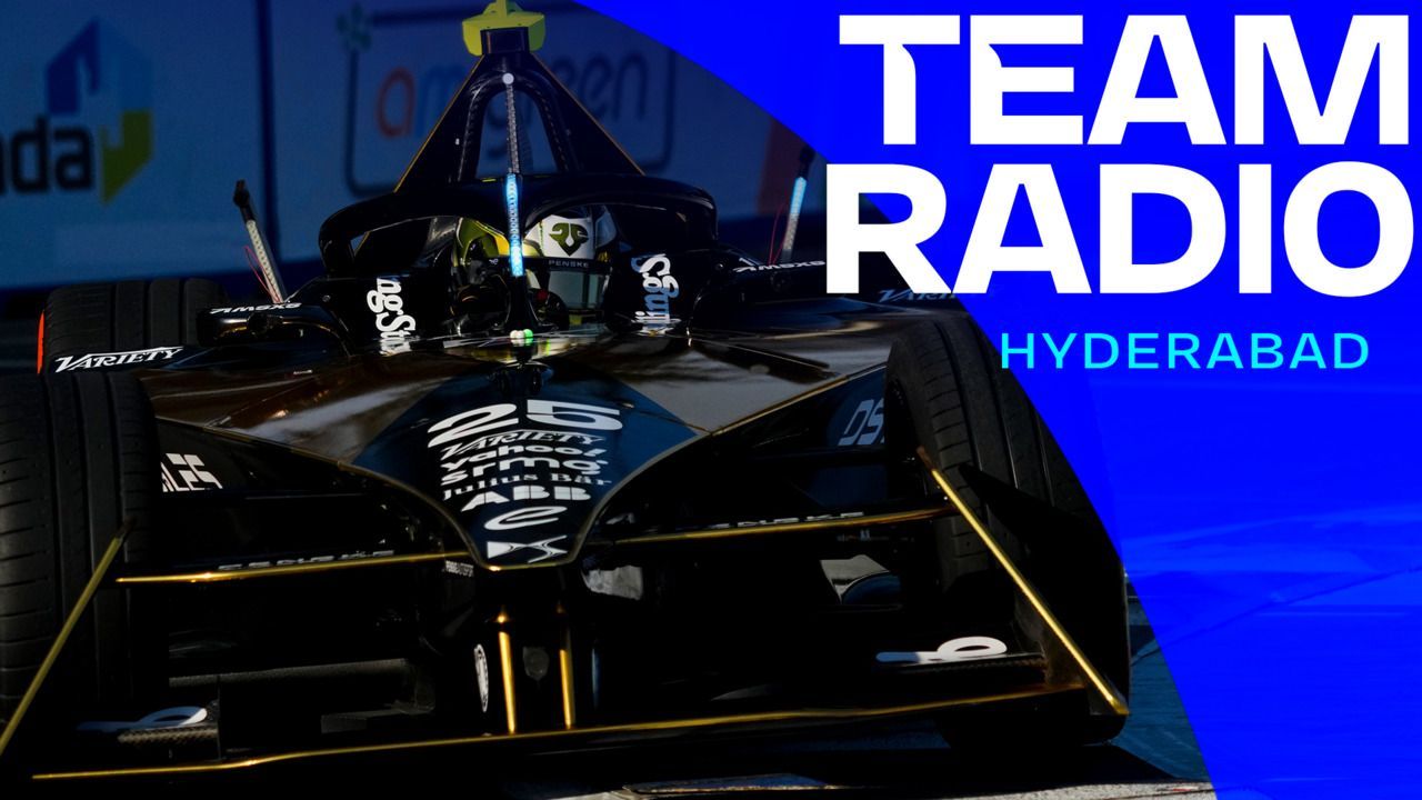 TEAM RADIO: 2023 Greenko Hyderabad E-Prix