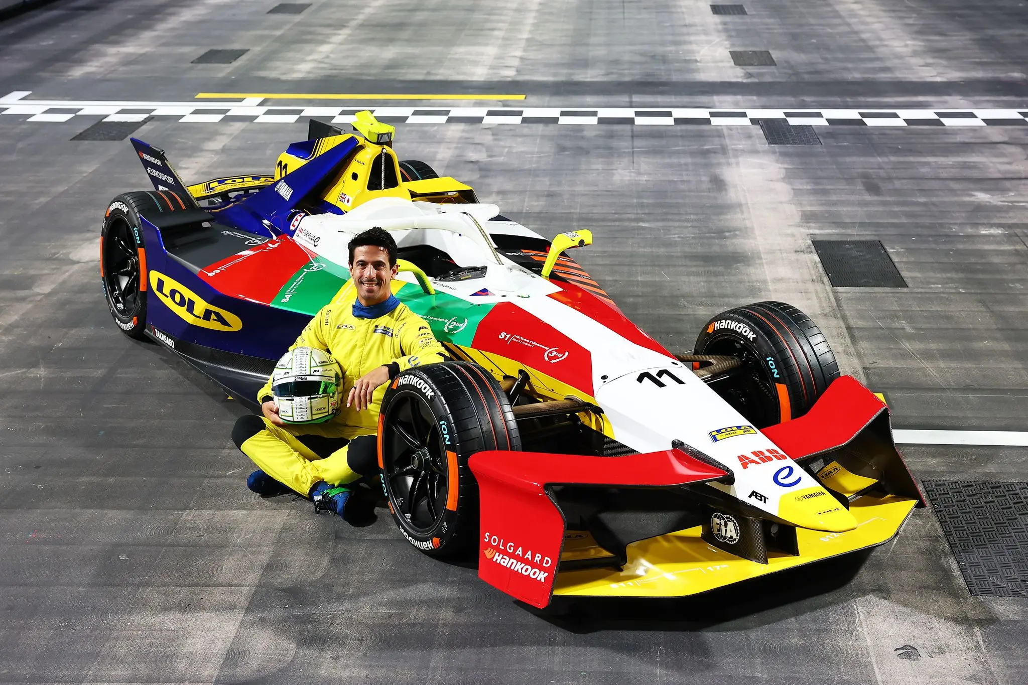 Lucas di Grassi on his final weekend racing in Formula E