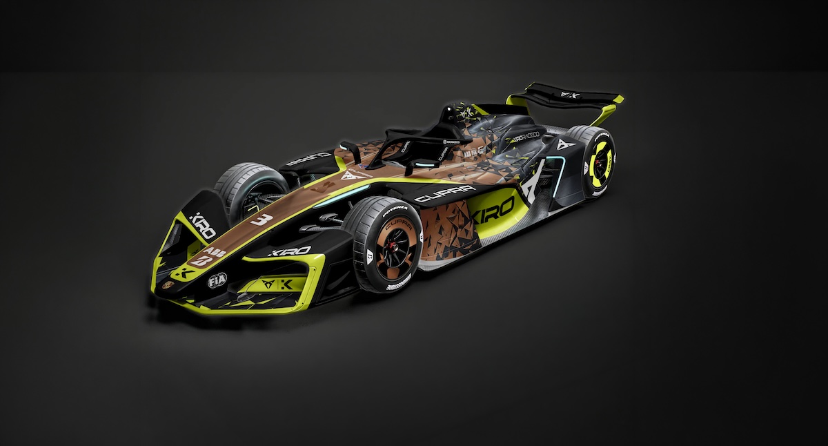 CUPRA KIRO livery studio shot
